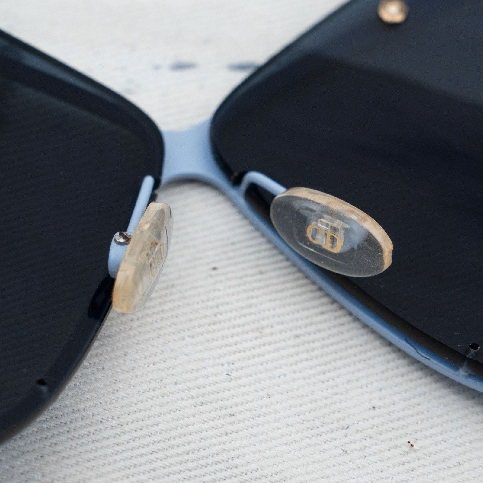Dior × Raf Simons Iconic dior cat eye by raf simons black cd logo sunglasses Size ONE SIZE - 7 Thumbnail