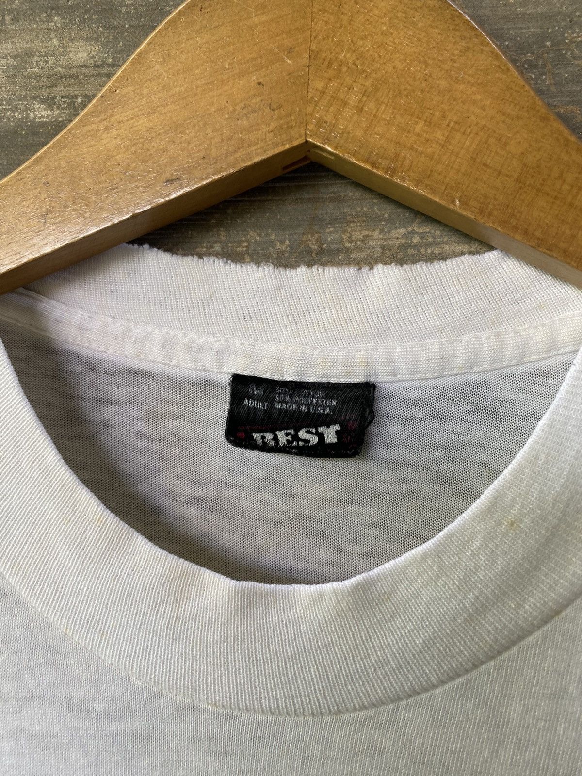 Fruit Of The Loom × Vintage 90s Fruit Of the loom art tee Size US S / EU 44-46 / 1 - 2 Thumbnail