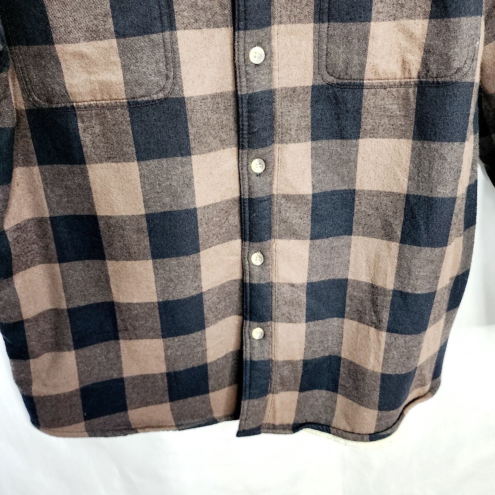 Other Red Head Brown Plaid Button Front Men's Shacket Jacket Size US L / EU 52-54 / 3 - 4 Thumbnail