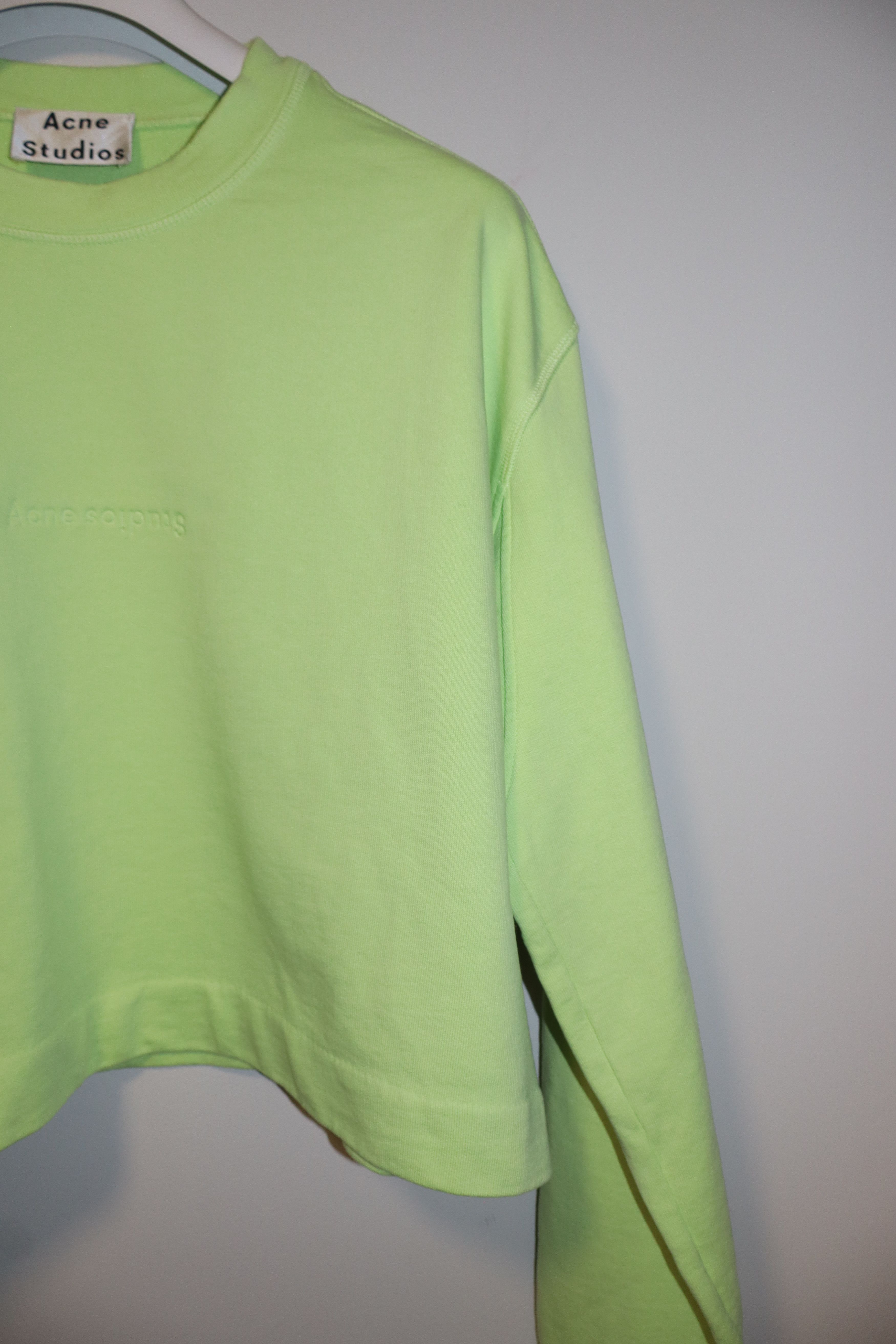 Acne Studios Odice embossed logo sweatshirt Size XS / US 0-2 / IT 36-38 - 3 Thumbnail