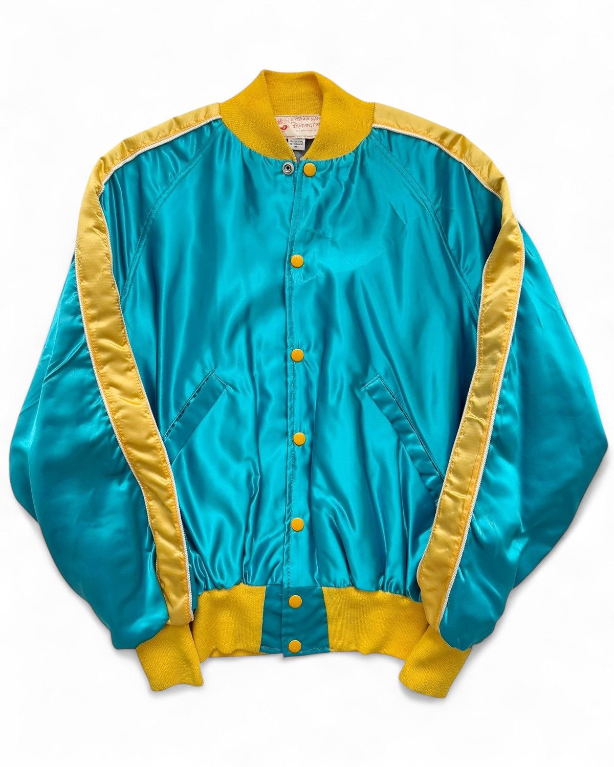 Vintage 1979 SNL Staff Satin Souvenir Jacket (Saturday Night Live) Size US L / EU 52-54 / 3 - 2 Thumbnail