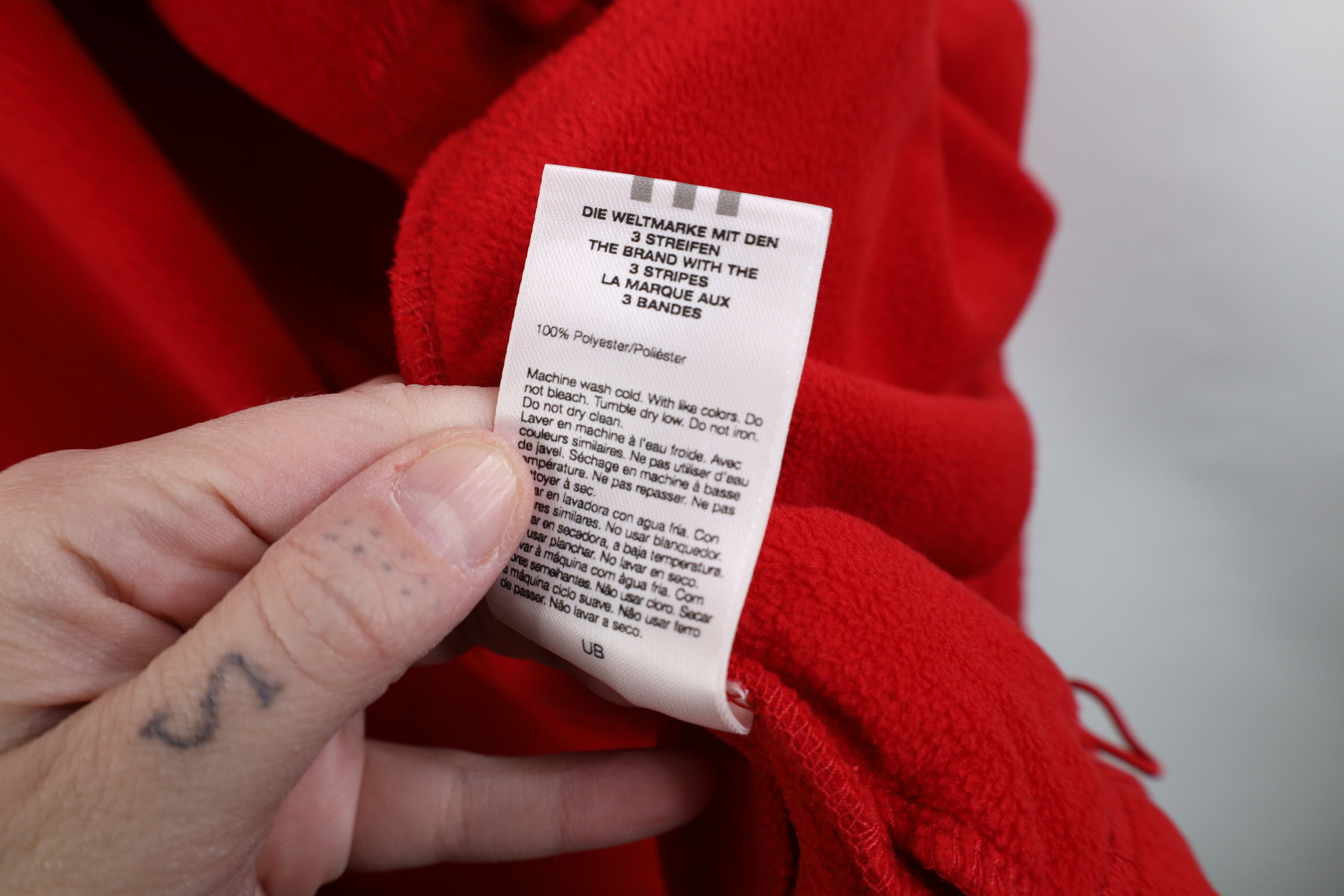 Adidas Vintage Adidas North Carolina State University Jacket Size US L / EU 52-54 / 3 - 12 Thumbnail