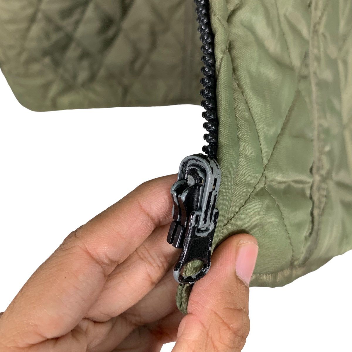 Japanese Brand FIRST PARKING Quilted Fleece Reversible Jacket #0946-C42 Size US M / EU 48-50 / 2 - 16 Thumbnail