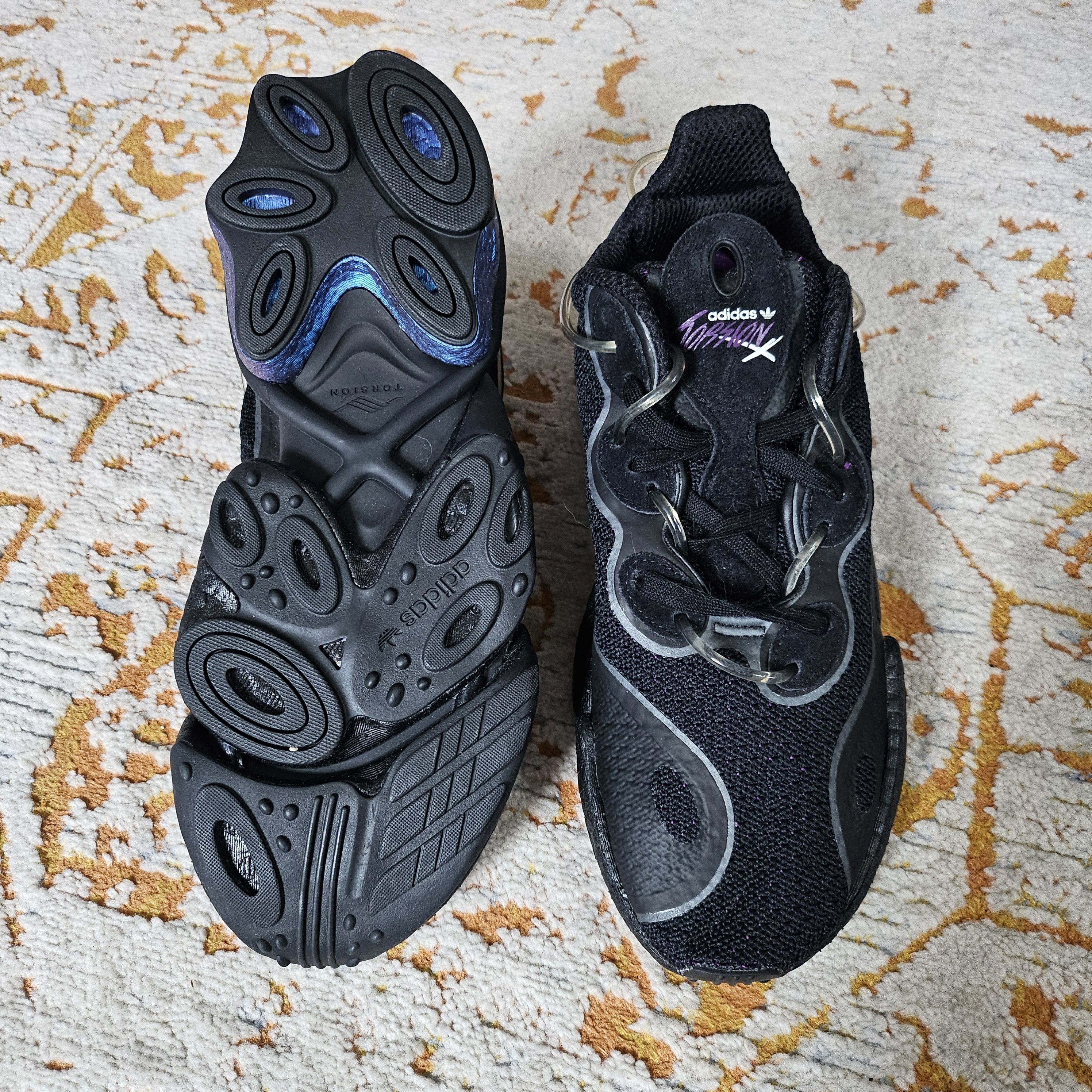 Adidas Torision X "Night Metallic" Size US 12 / EU 45 - 5 Thumbnail
