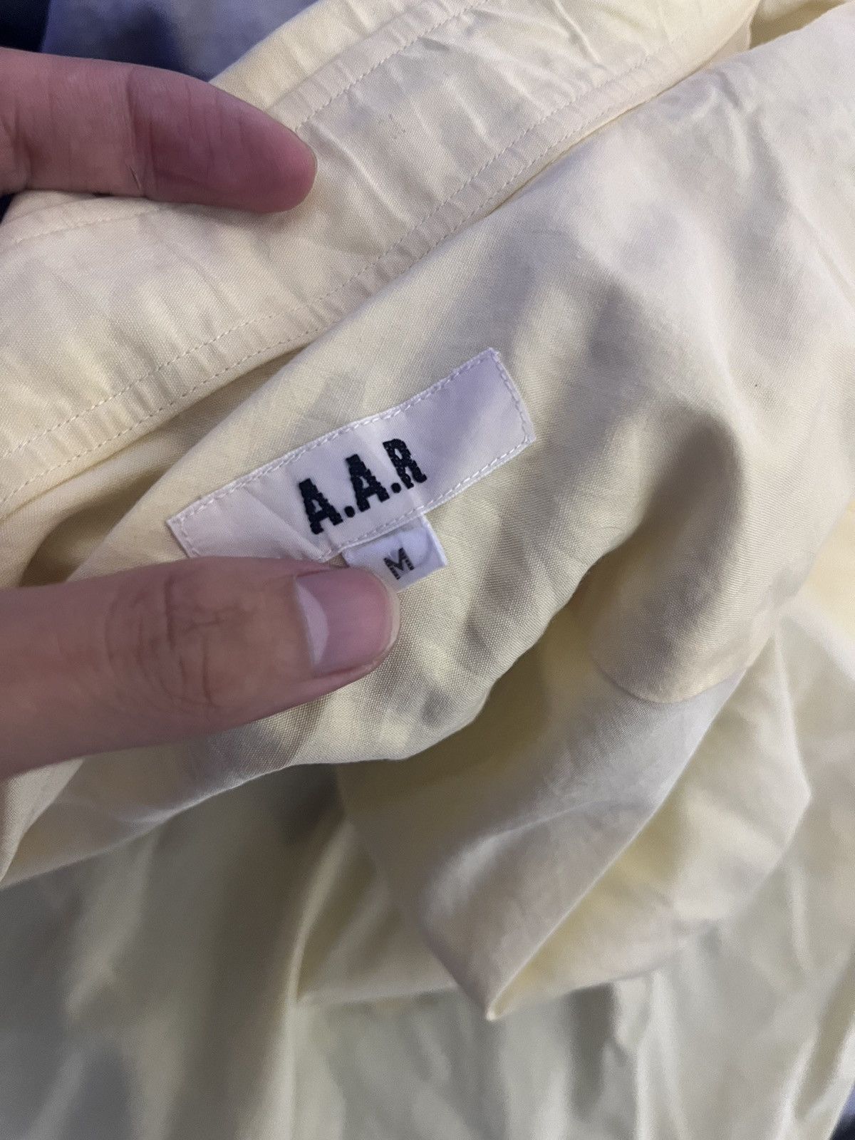 Yohji Yamamoto Yohji Yamamoto A.A.R Yellow Shirt Size US M / EU 48-50 / 2 - 4 Thumbnail