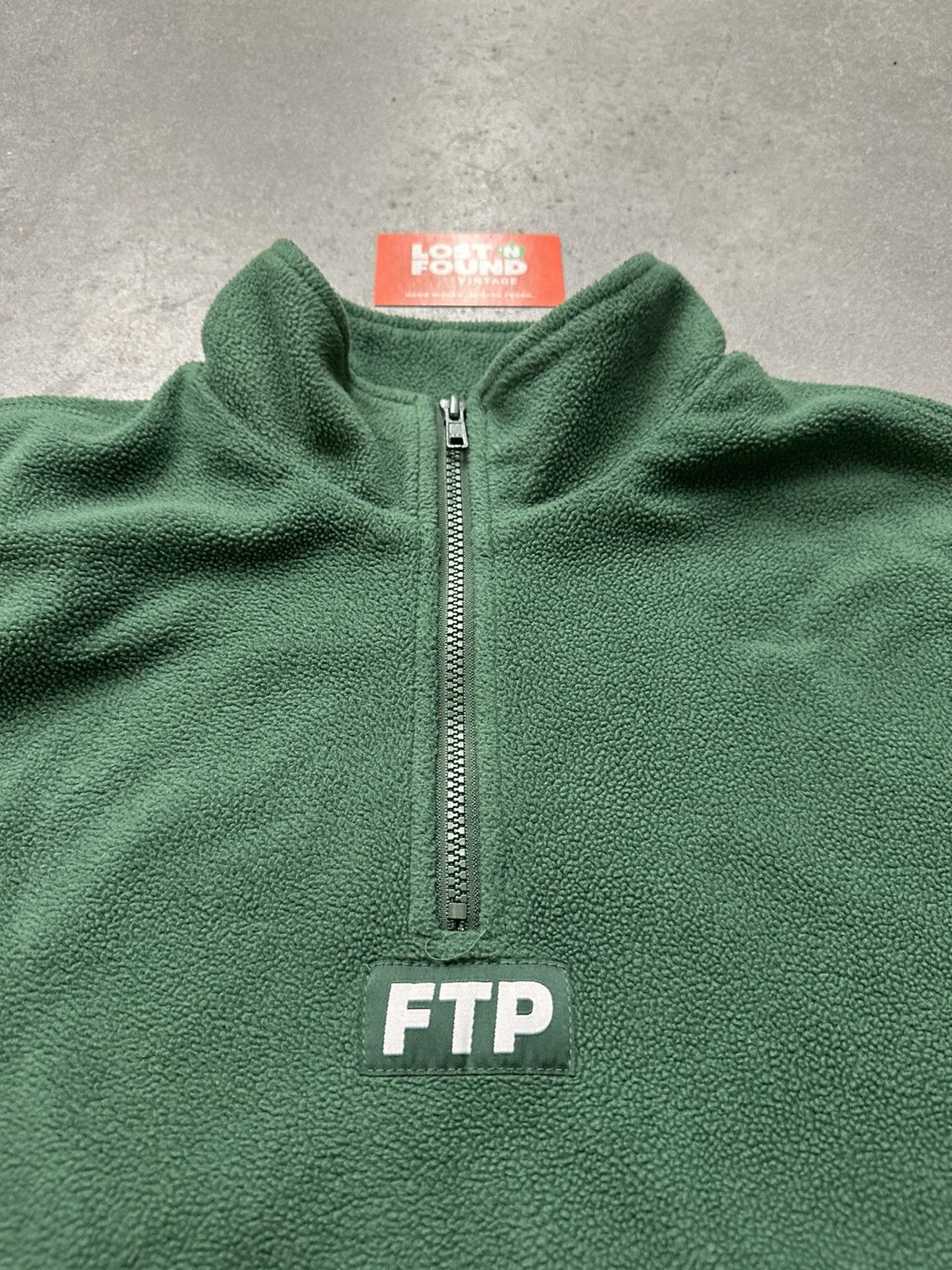 Fuck The Population FW18 FTP Sherpa Half Zip Fleece Jacket Size US L / EU 52-54 / 3 - 4 Thumbnail