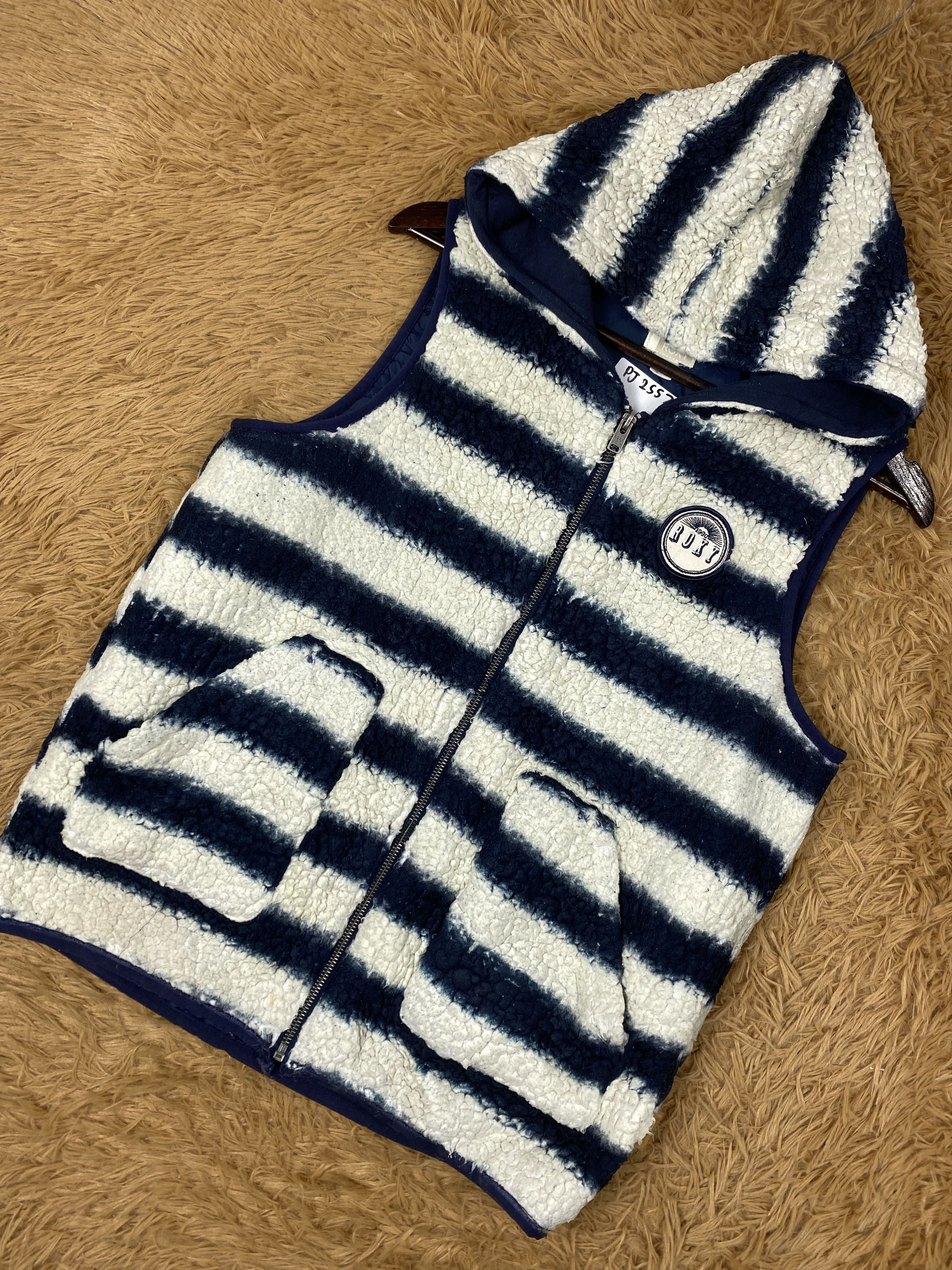 Quiksilver Vintage Roxy Fleece Quilted Lining Vest PJ2557 Size US L / EU 52-54 / 3 - 2 Thumbnail