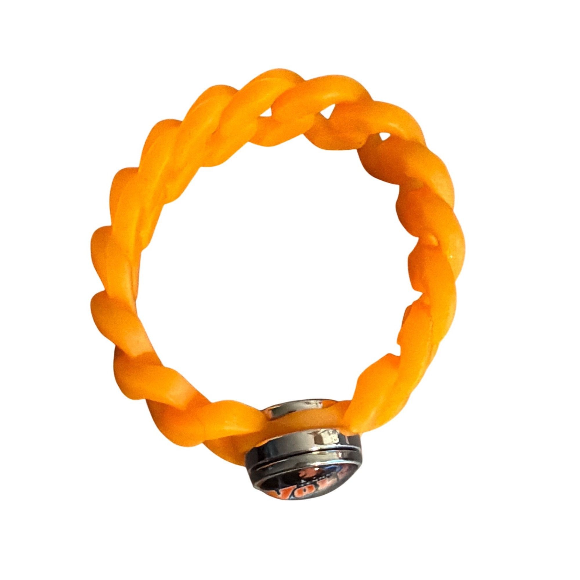 Other Tennessee Vols Orange Silicone Link Bracelet Logo Charm Glow Size ONE SIZE - 4 Thumbnail