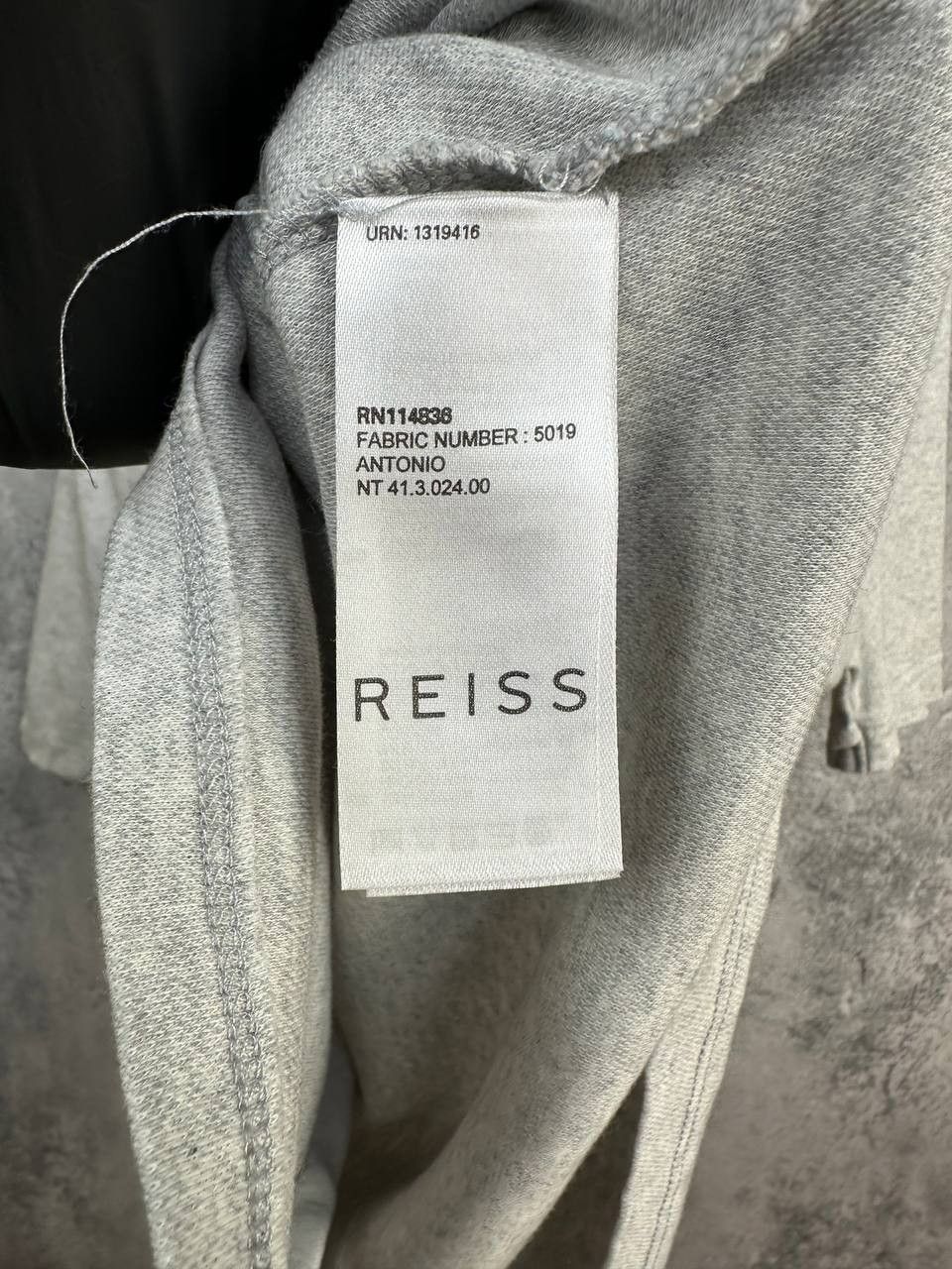 Reiss Reiss Antonio Cotton Resort Shirt Light Gray Short Sleeve Size US L / EU 52-54 / 3 - 8 Thumbnail