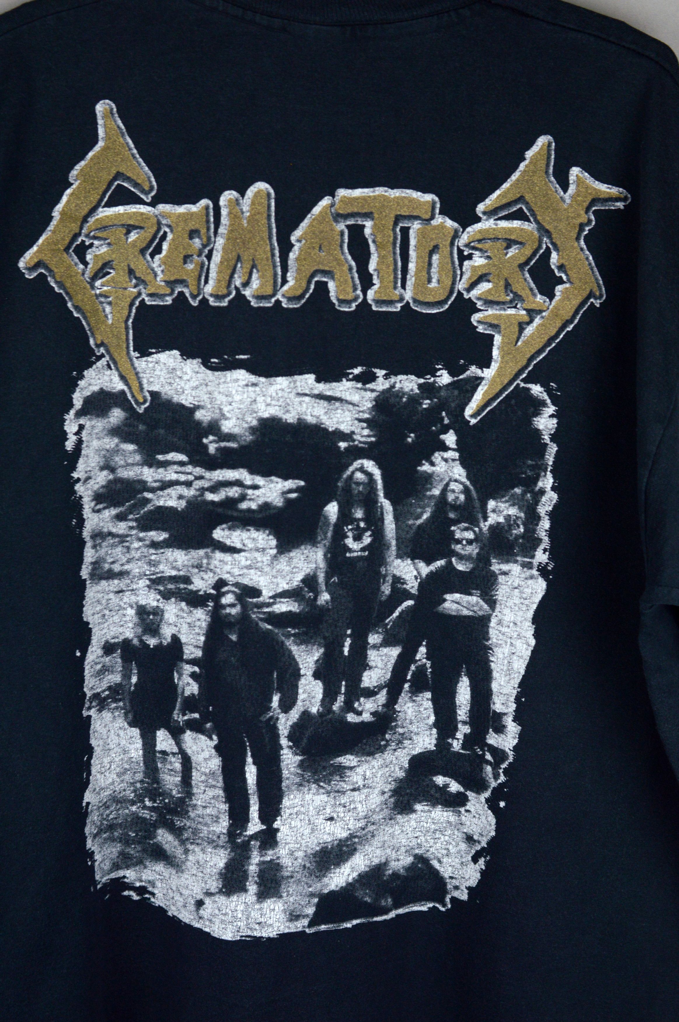 Band Tees × Vintage Vintage Crematory Gothic Metal 90s long sleeve t shirt Size US XL / EU 56 / 4 - 5 Thumbnail