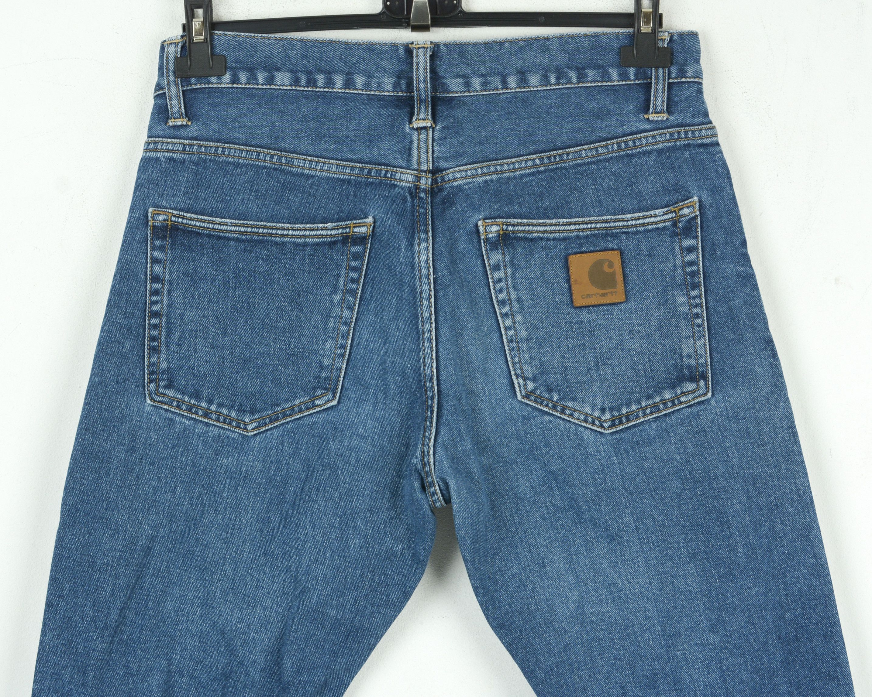 Carhartt Wip 13.5 oz Maitland denim Klondike Pant W38 L34 Reg Taper Jeans Size US 32 / EU 48 - 5 Thumbnail