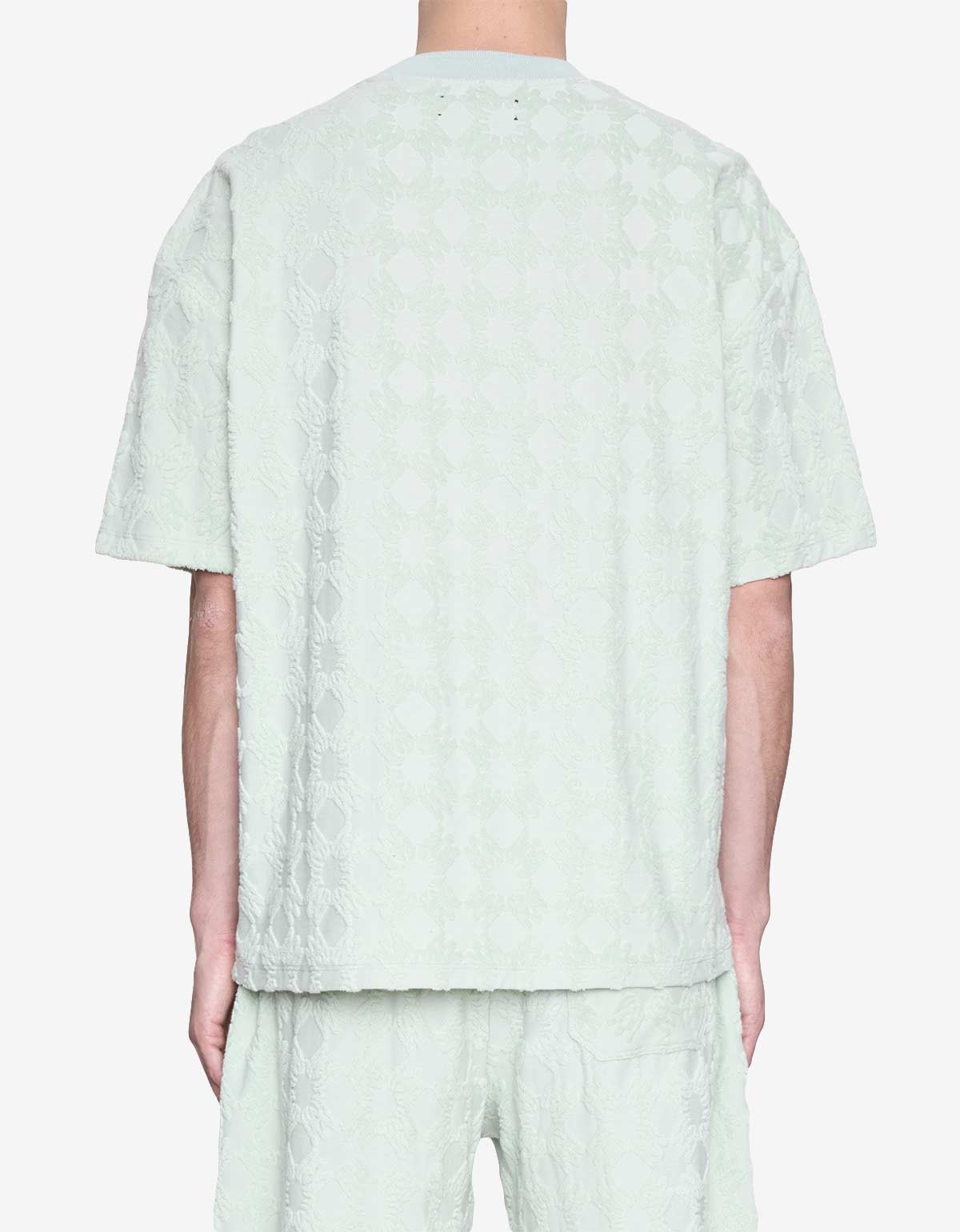 Amiri Amiri Green MA Quad Towelling Oversized T-Shirt Size US XL / EU 56 / 4 - 4 Thumbnail
