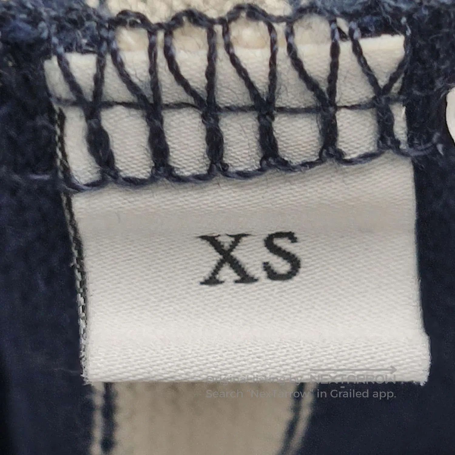 JW Anderson J.W.Anderson XS Cotton Colorblock Stripe Crewneck T-Shirt. Size US XS / EU 42 / 0 - 7 Thumbnail
