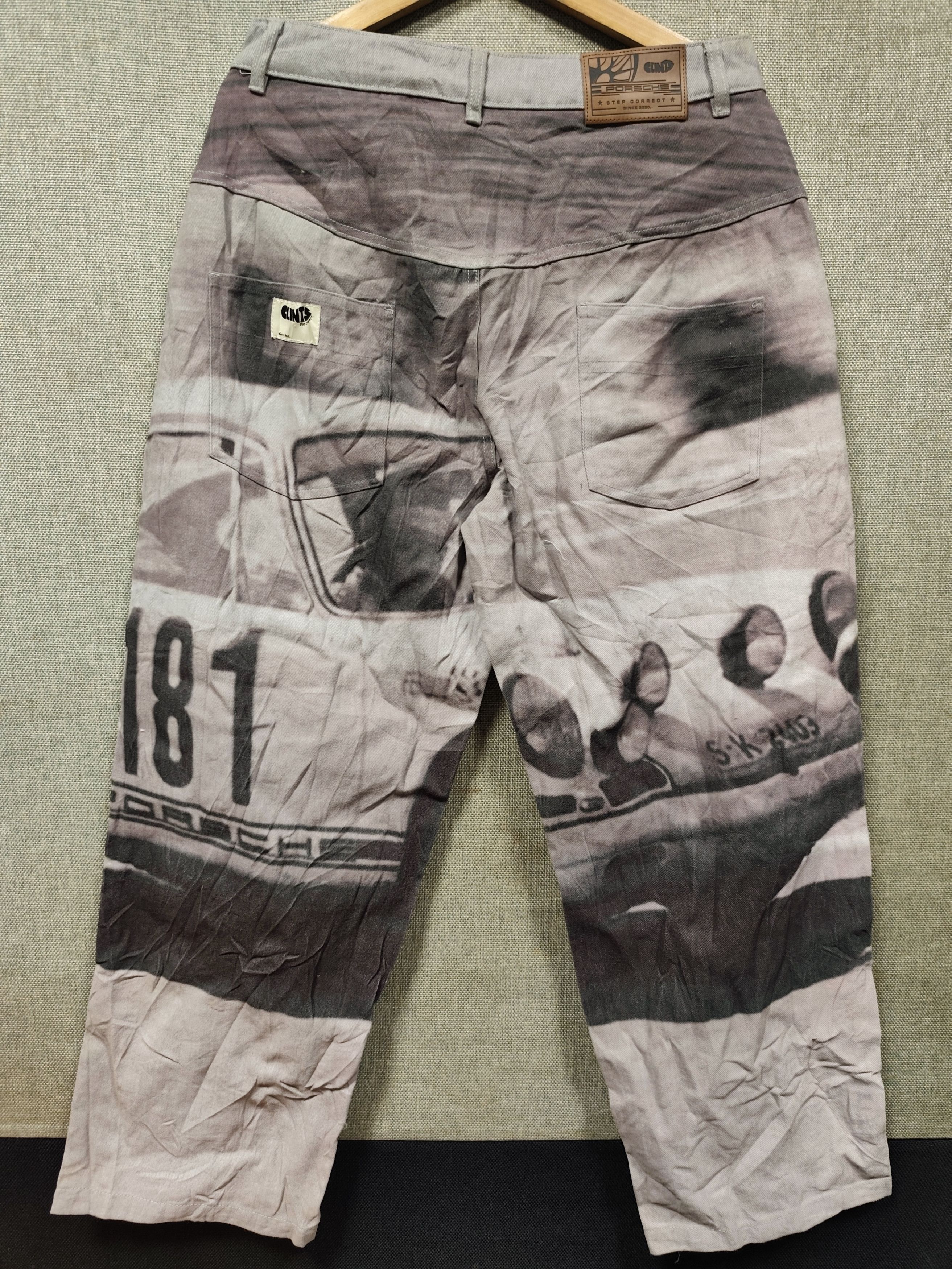 Clints Clints Porche overprint pants Size US 31 - 2 Thumbnail