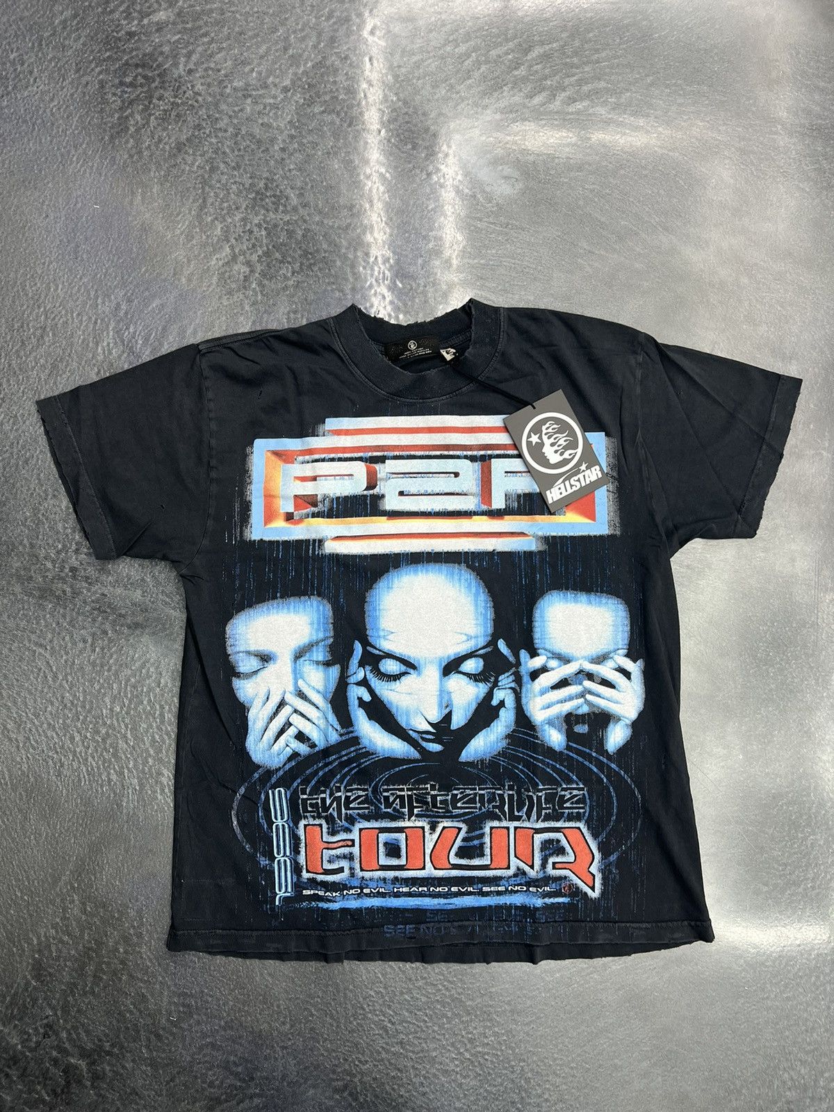 HELLSTAR Hellstar Afterlife T-Shirt Size US M / EU 48-50 / 2 - 1 Thumbnail