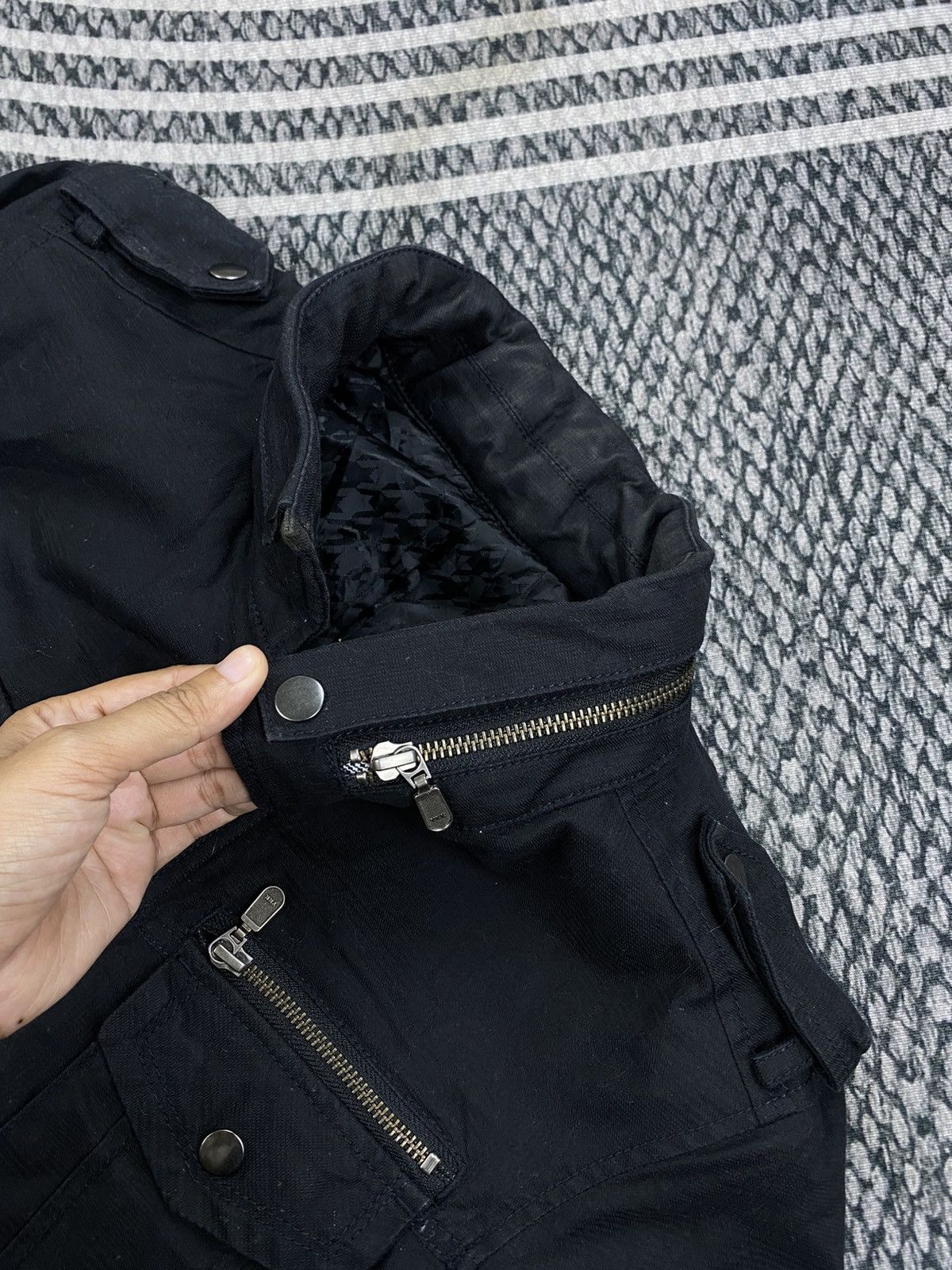 Michel Klein Klein Plus Homme Multipocket Zipper Jacket Size US S / EU 44-46 / 1 - 10 Thumbnail