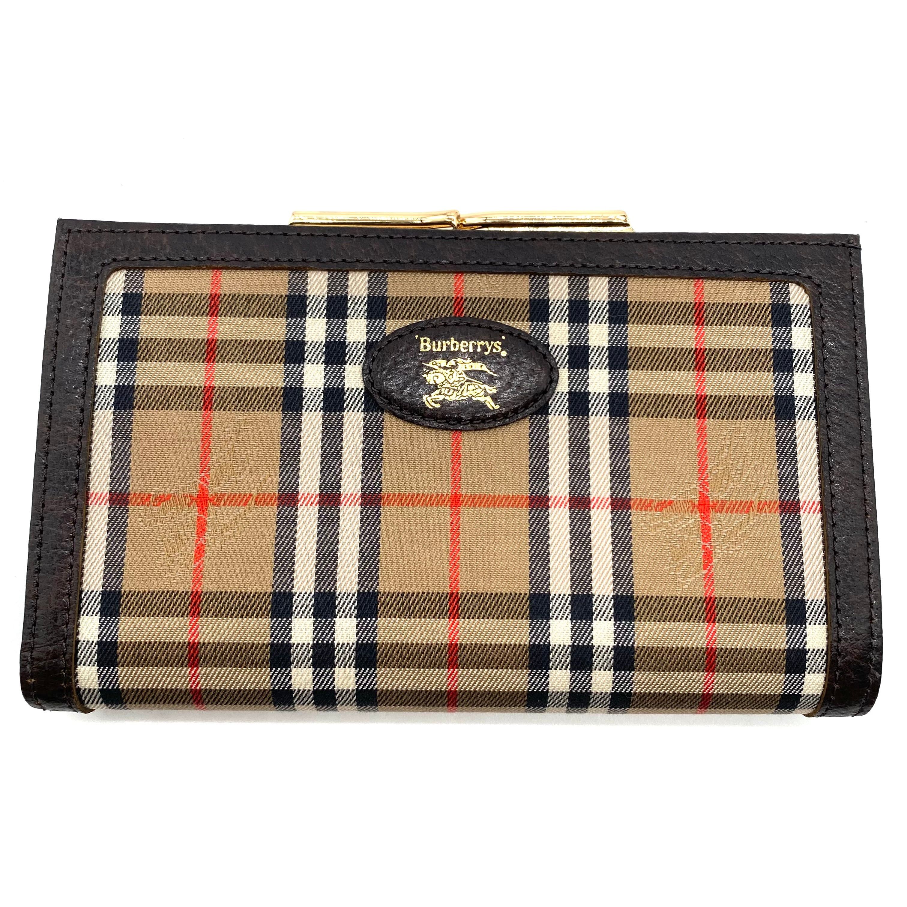 Burberry Burberry Nova Check Bifold Clasp Wallet Size ONE SIZE - 1 Thumbnail