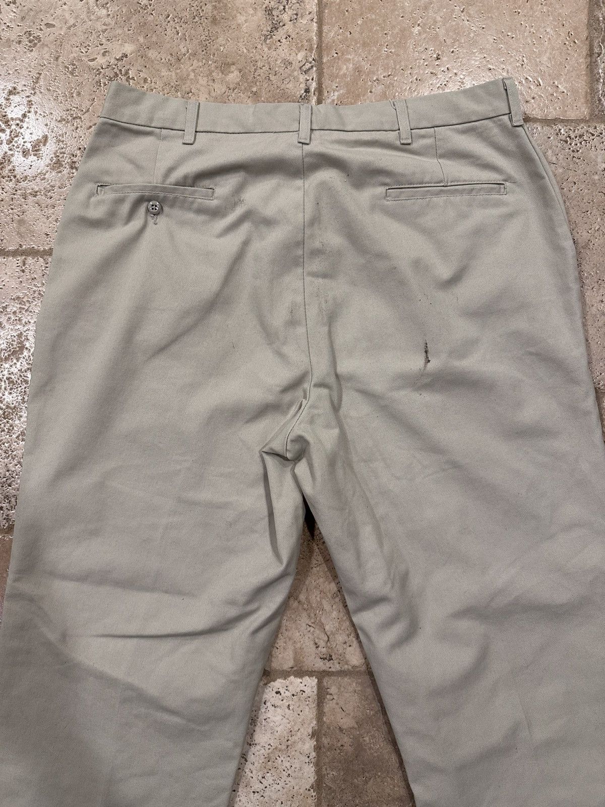 Vintage Vintage Wearguard Khaki Tan Panters Dress Pants Size US 38 / EU 54 - 6 Thumbnail