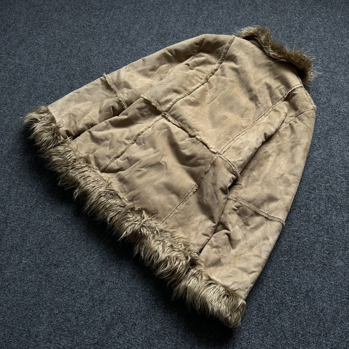 Japanese Brand VTG Japanese Style Women’s Sheepskin Coat Winter Jacket Size M / US 6-8 / IT 42-44 - 4 Thumbnail