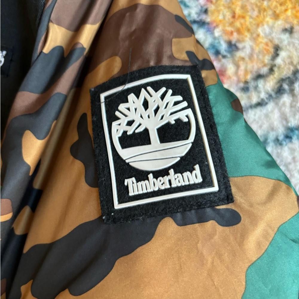 Timberland Timberland Boys Kids Puffer Coat Full Zip Hooded Jacket Size US XXS / EU 40 - 4 Thumbnail