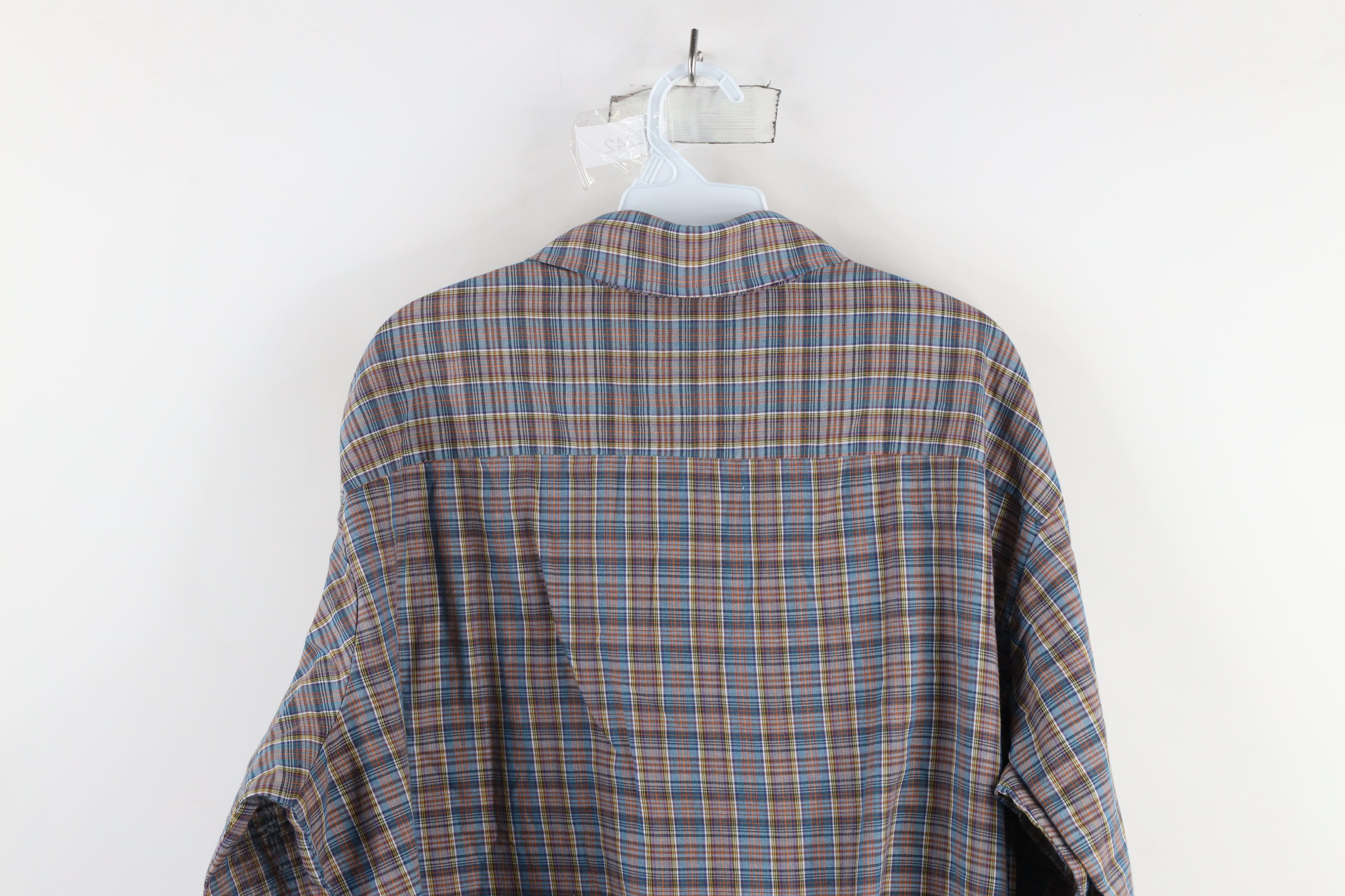 Vintage Vintage 70s Streetwear Long Sleeve Collared Button Shirt Size US XXL / EU 58 / 5 - 10 Thumbnail
