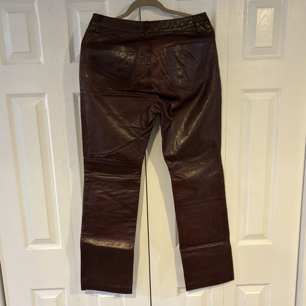 Gap × Yeezy GAP Leather Bootcut Pants Size US 30 / EU 46 - 4 Thumbnail