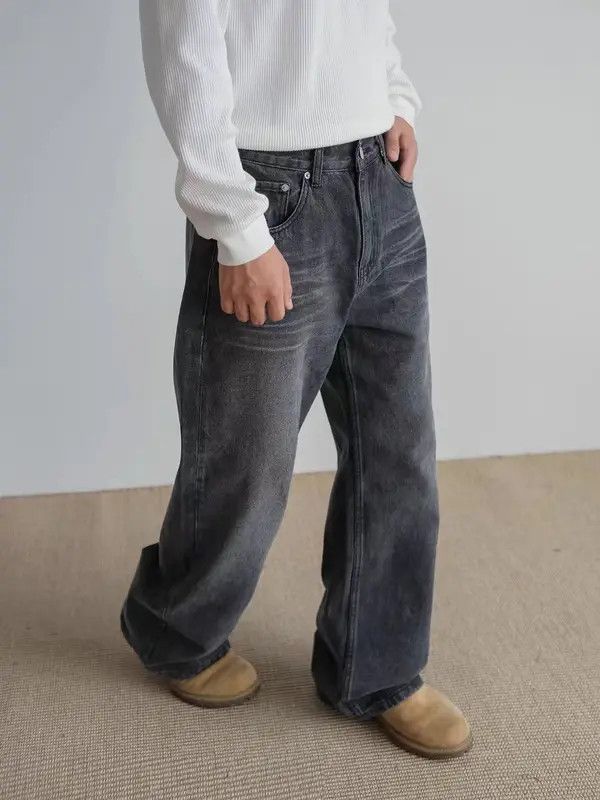 Japanese Brand Sayaka x Reika 13 oz Vintage Washed Black Jeans Size US 34 / EU 50 - 2 Thumbnail