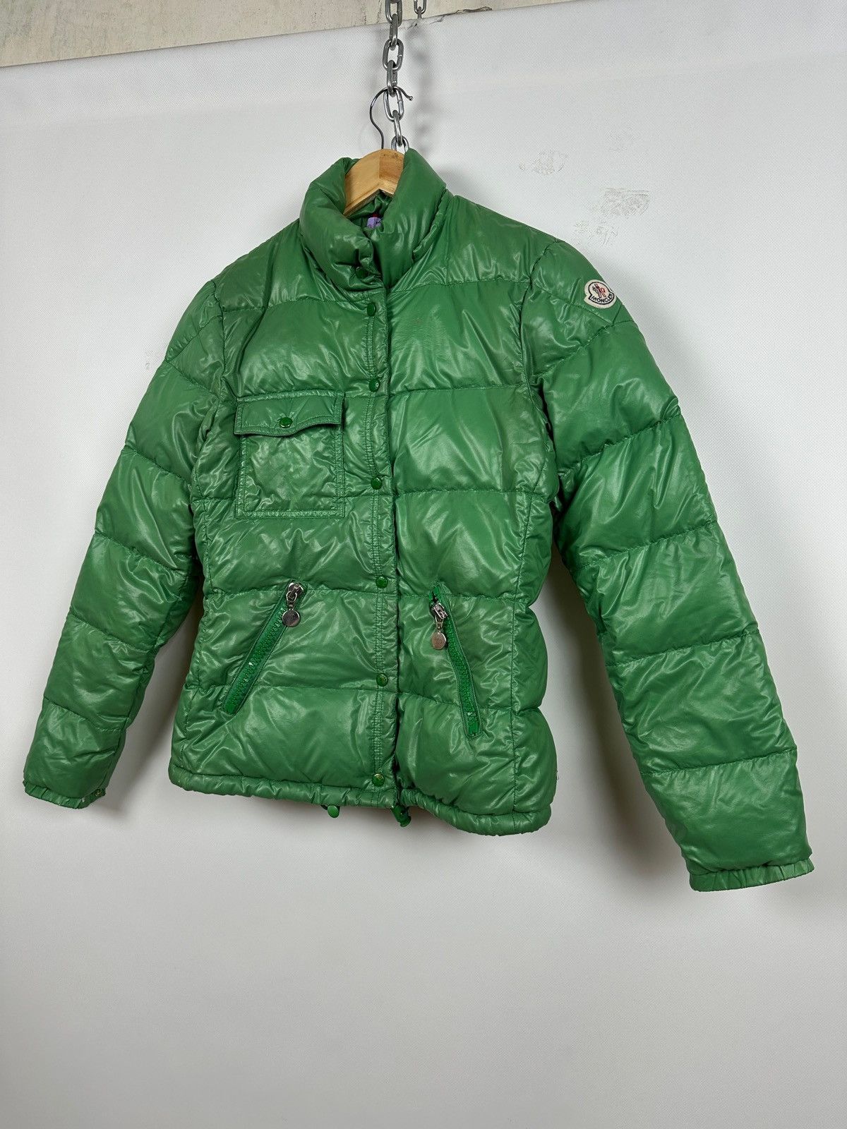 Moncler Women’s Moncler Green Down Puffer Jacket Size S / US 4 / IT 40 - 3 Thumbnail