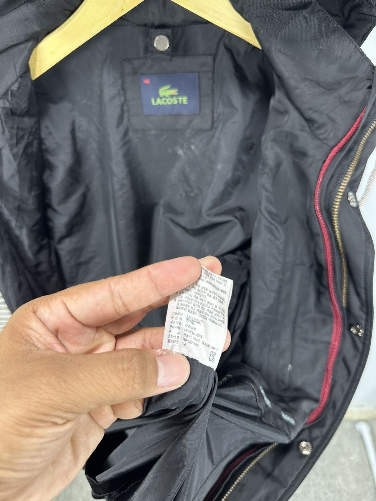 Lacoste LACOSTE PARKA Size US L / EU 52-54 / 3 - 10 Thumbnail
