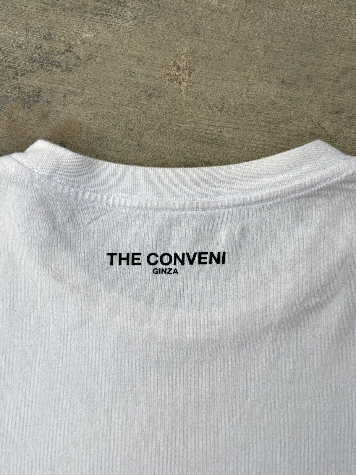 THE CONVENI The Conveni “GINZA” Print White T-shirt Size US L / EU 52-54 / 3 - 5 Thumbnail