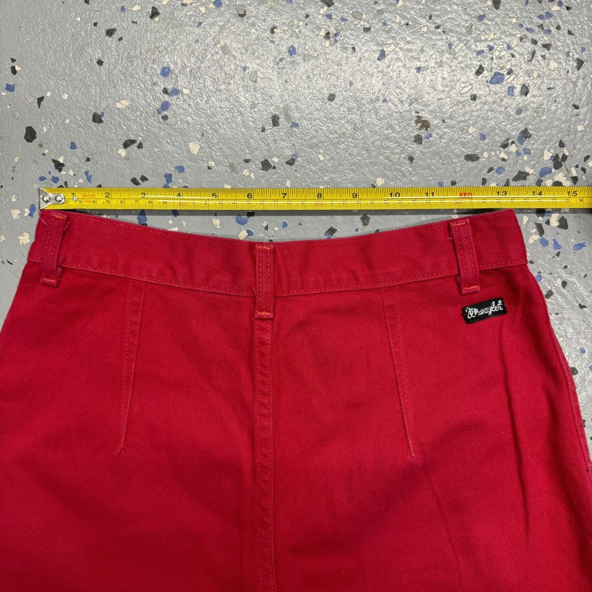 Vintage × Wrangler Wrangler Jean Women 11 Red Silverlake Bootcut Vintage 90s Size 26" / US 2 / IT 38 - 5 Thumbnail