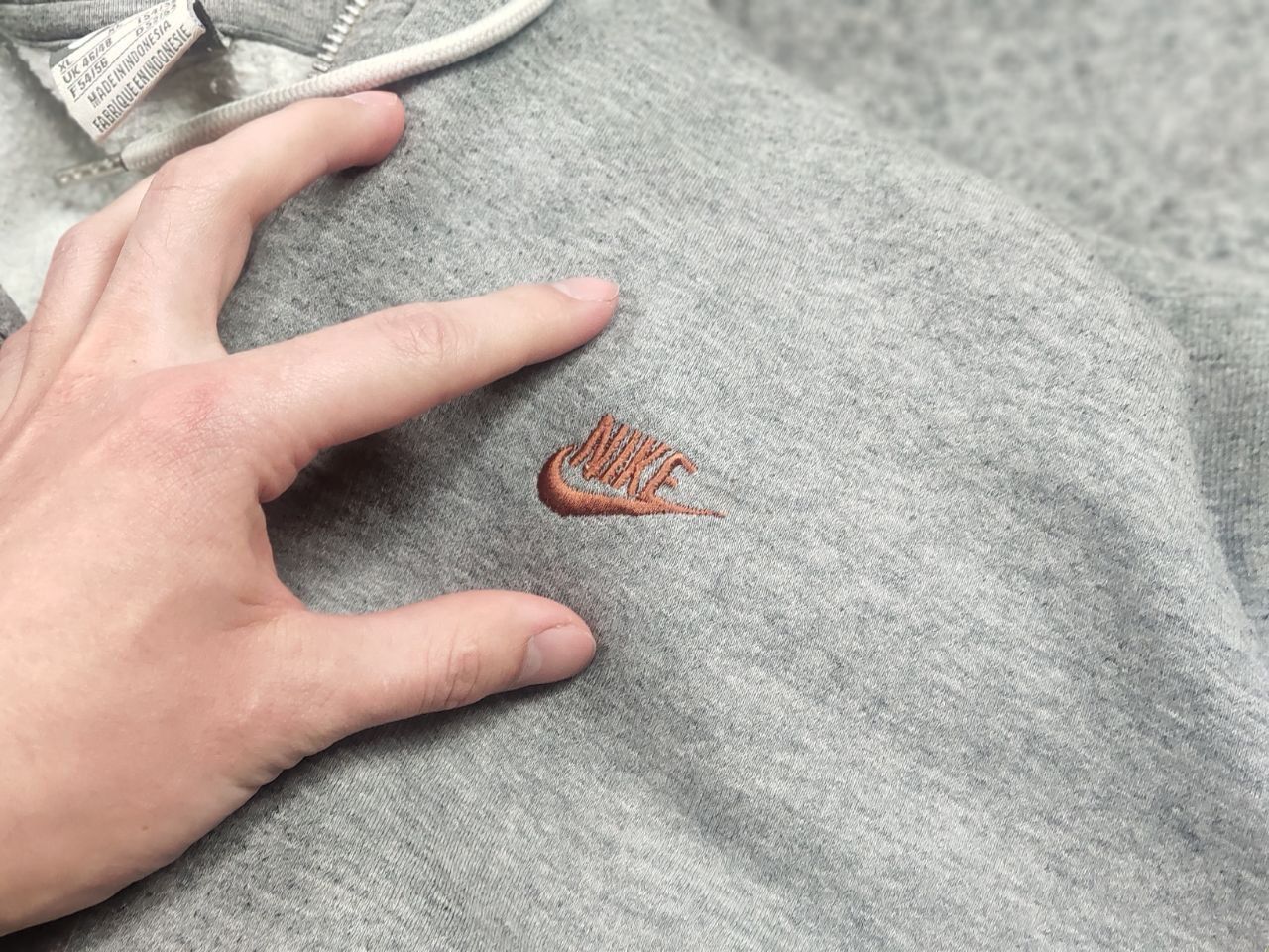 Nike Vintage Nike Oversized Fur Zip Hoodie if six was nine LGB Size US XL / EU 56 / 4 - 18 Thumbnail