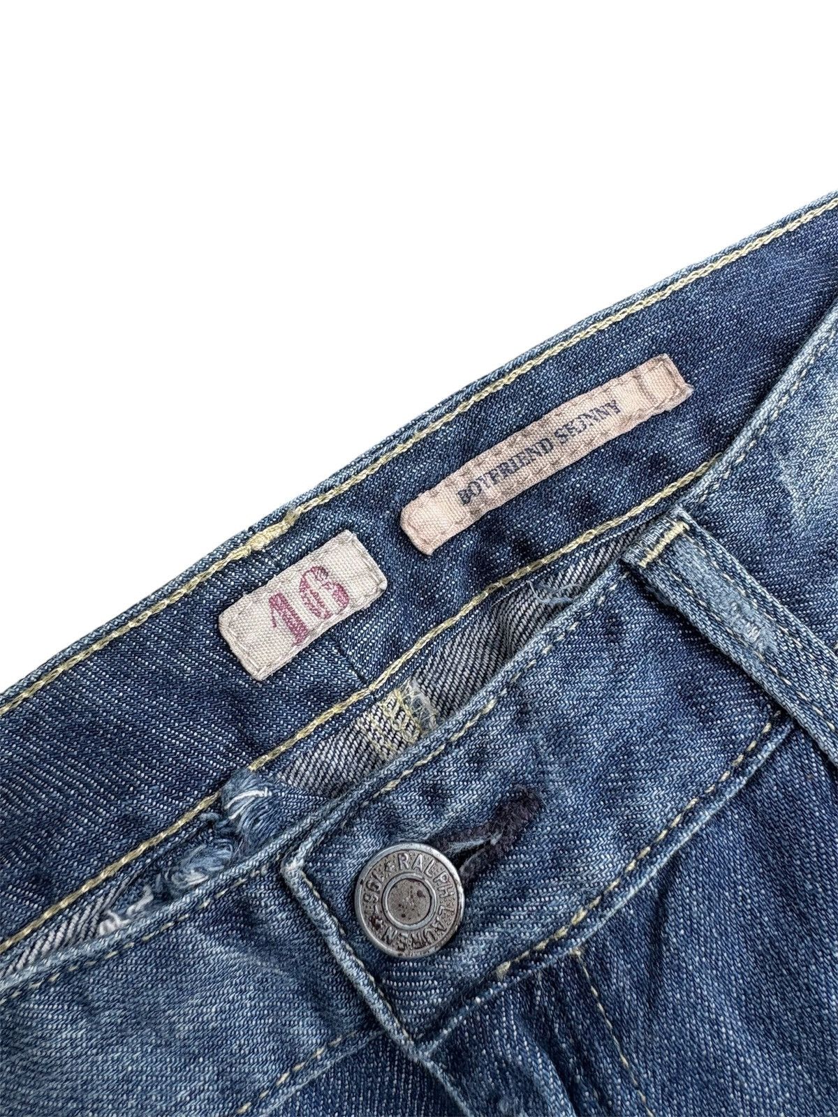 RRL Ralph Lauren Polo Ralph Lauren Patchwork Denim Pants Size US 28 / EU 44 - 9 Thumbnail