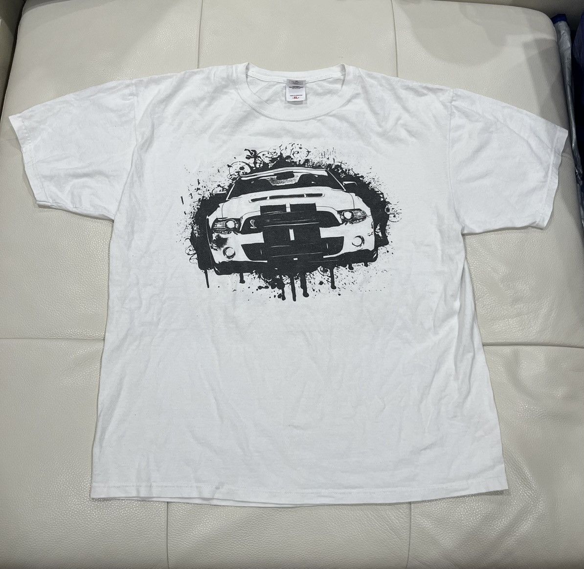 Vintage Vintage Shelby Cobra Mustang T-Shirt Size US XL / EU 56 / 4 - 1 Thumbnail