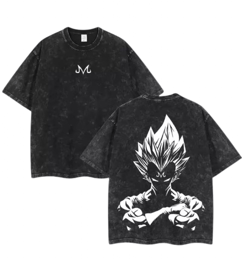 Japanese Brand Y2K Vintage Anime Dragon Ball Cosplay Print Washed T-Shirt Size US XXL / EU 58 / 5 - 1 Thumbnail