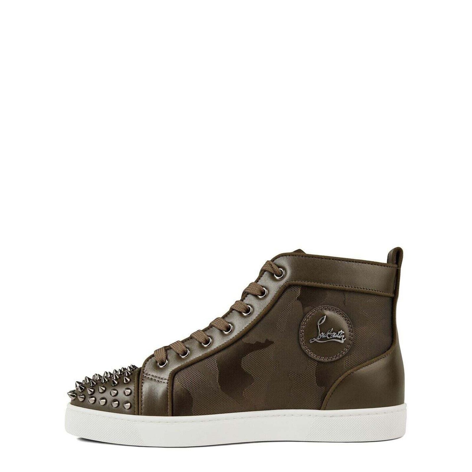 Christian Louboutin Christian Louboutin Lou Spikes Orlato High Top Sneaker 44 11 Size US 11 / EU 44 - 8 Thumbnail
