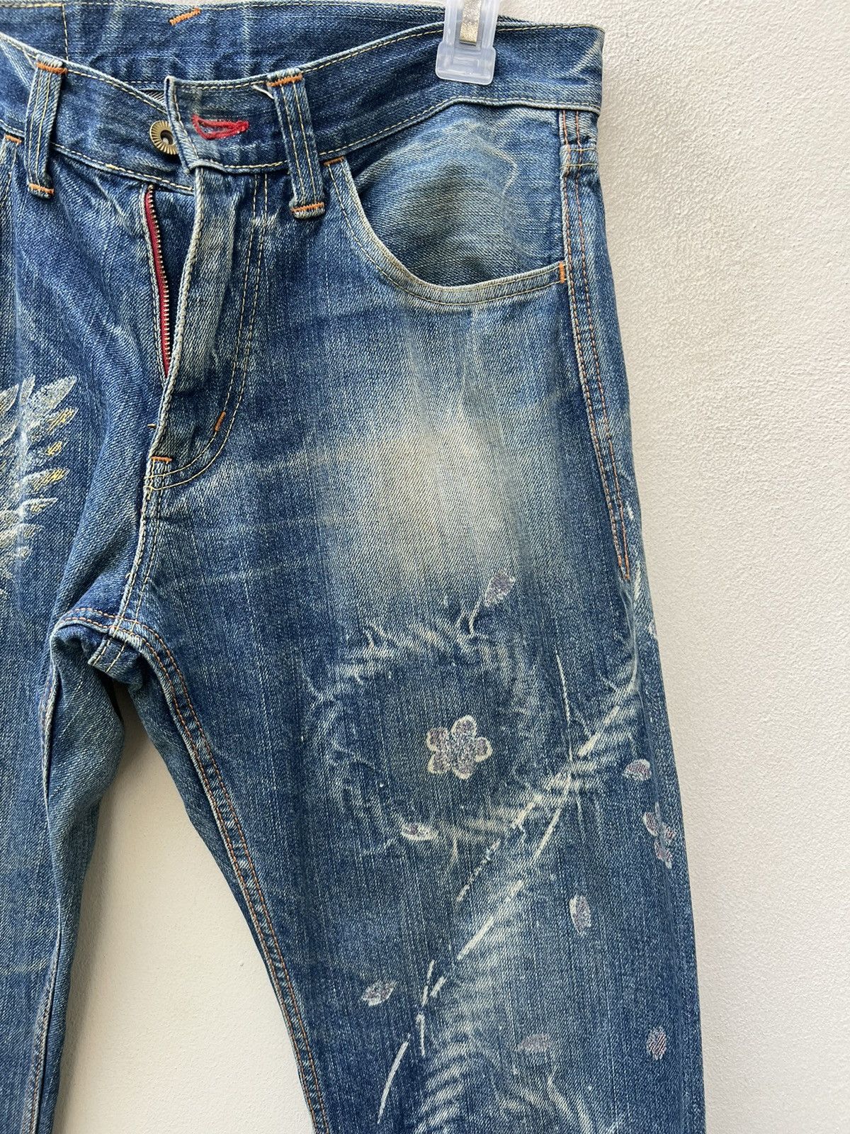 Eternal Vintage Eternal Japan Dirty Mud Denim Painter Jeans Size US 30 / EU 46 - 10 Thumbnail