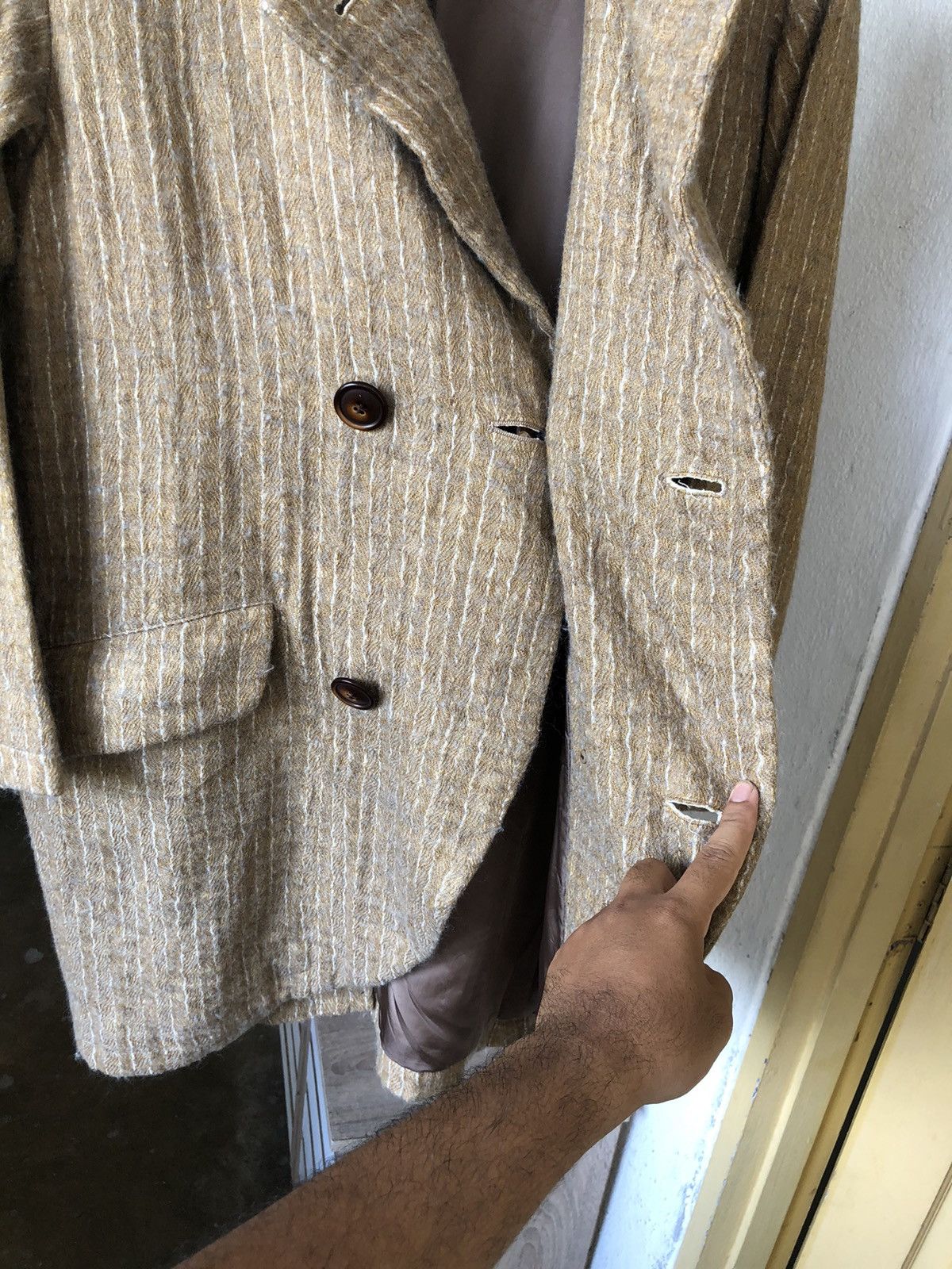 Issey Miyake Rare❗️Issey Miyake Plantation Long Coat Jacket Size M / US 6-8 / IT 42-44 - 12 Thumbnail
