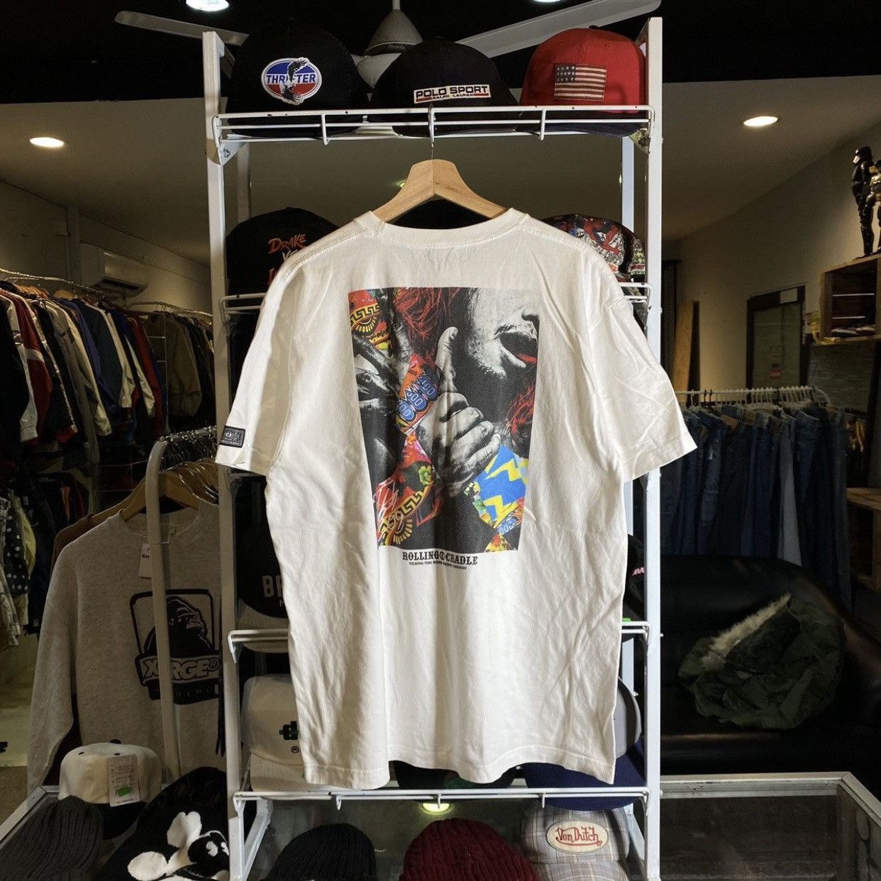 Japanese Brand Ticking Time Bomb Hiromu Takahashi Rolling Cradle Tee Size US XL / EU 56 / 4 - 1 Thumbnail