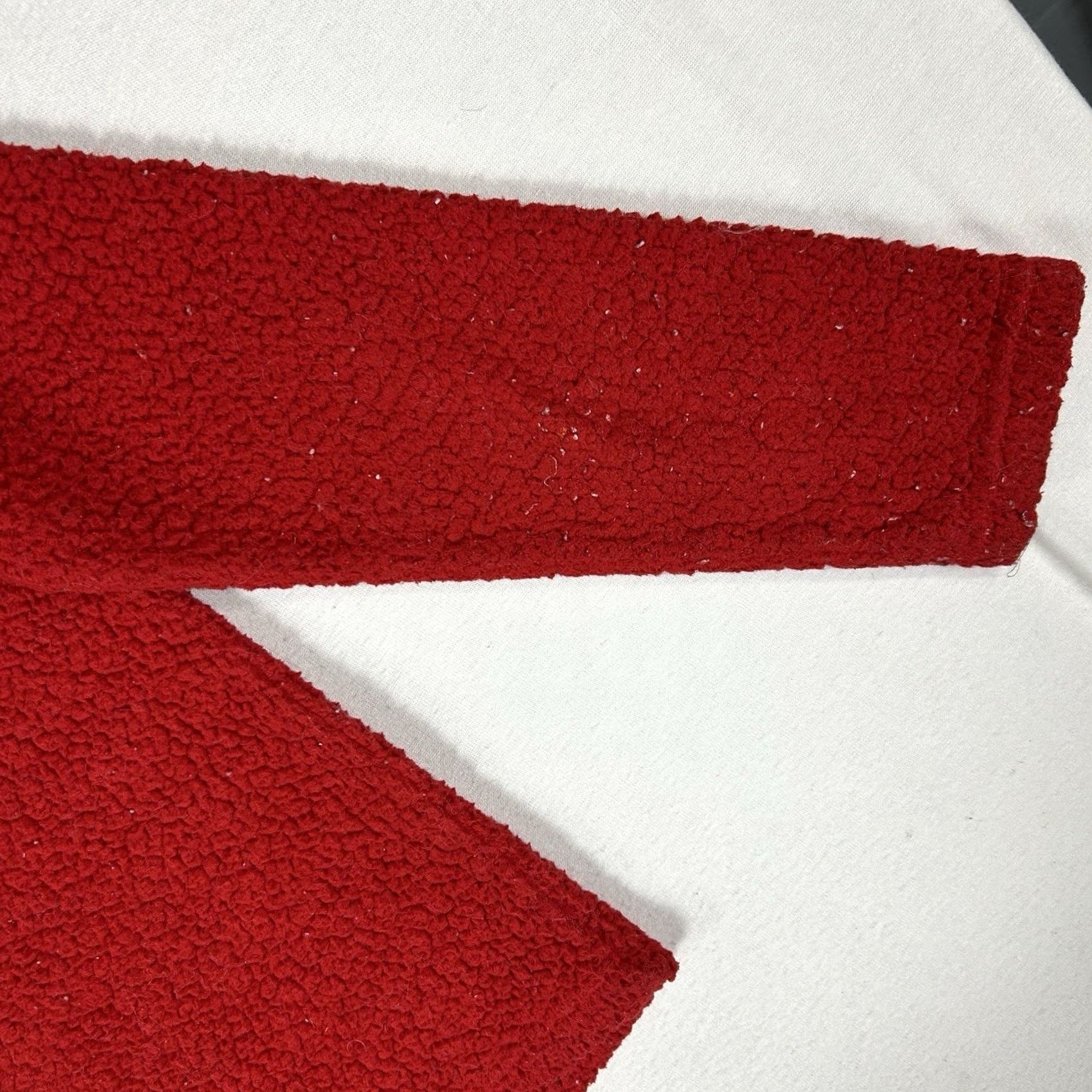 Disney Disney Mickey Mouse Sleepwear Top Christmas LS Sherpa Fleece Women's Small Red Size S / US 4 / IT 40 - 7 Thumbnail