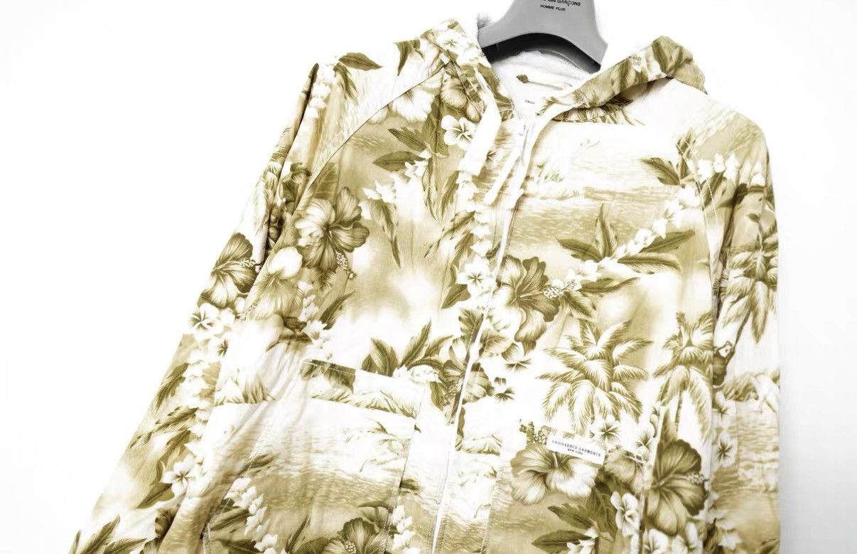 Engineered Garments Engineered Garments Floral Cropped Hooded Cardigan Size US S / EU 44-46 / 1 - 2 Thumbnail