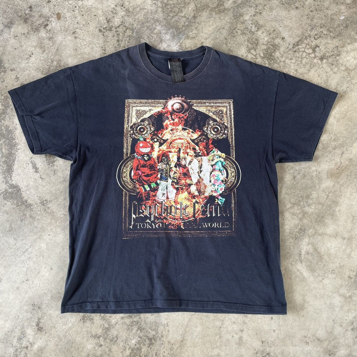 Band Tees × Vintage 🔥🇯🇵Psycho Le Cemu Japanese Rock Band Parallel World Tour Tee Size US XL / EU 56 / 4 - 1 Thumbnail