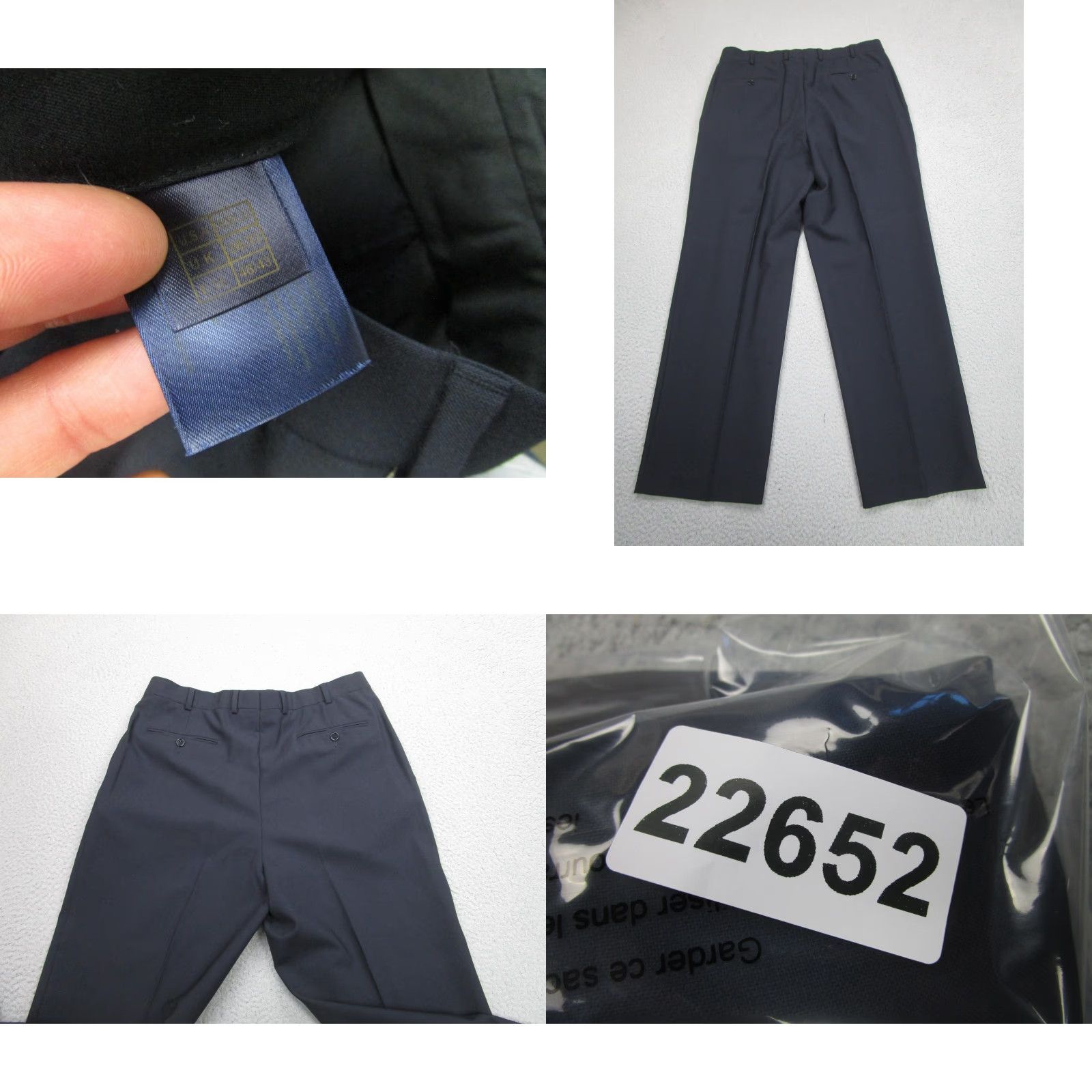 Brooks Brothers Brooks Brothers Pants Mens 38x33 Navy 346 Stretch Wool Dress Pleated Slacks Size US 38 / EU 54 - 9 Thumbnail