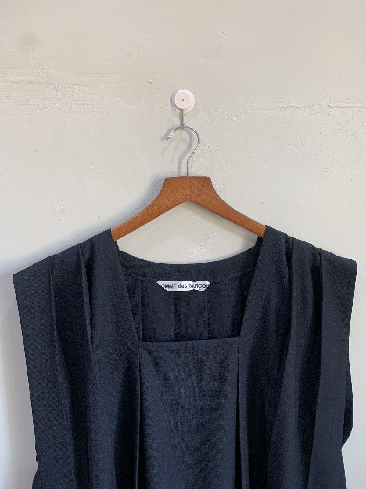 Vintage Vintage 80s comme des garcons pleated dress Size L / US 10 / IT 46 - 4 Thumbnail