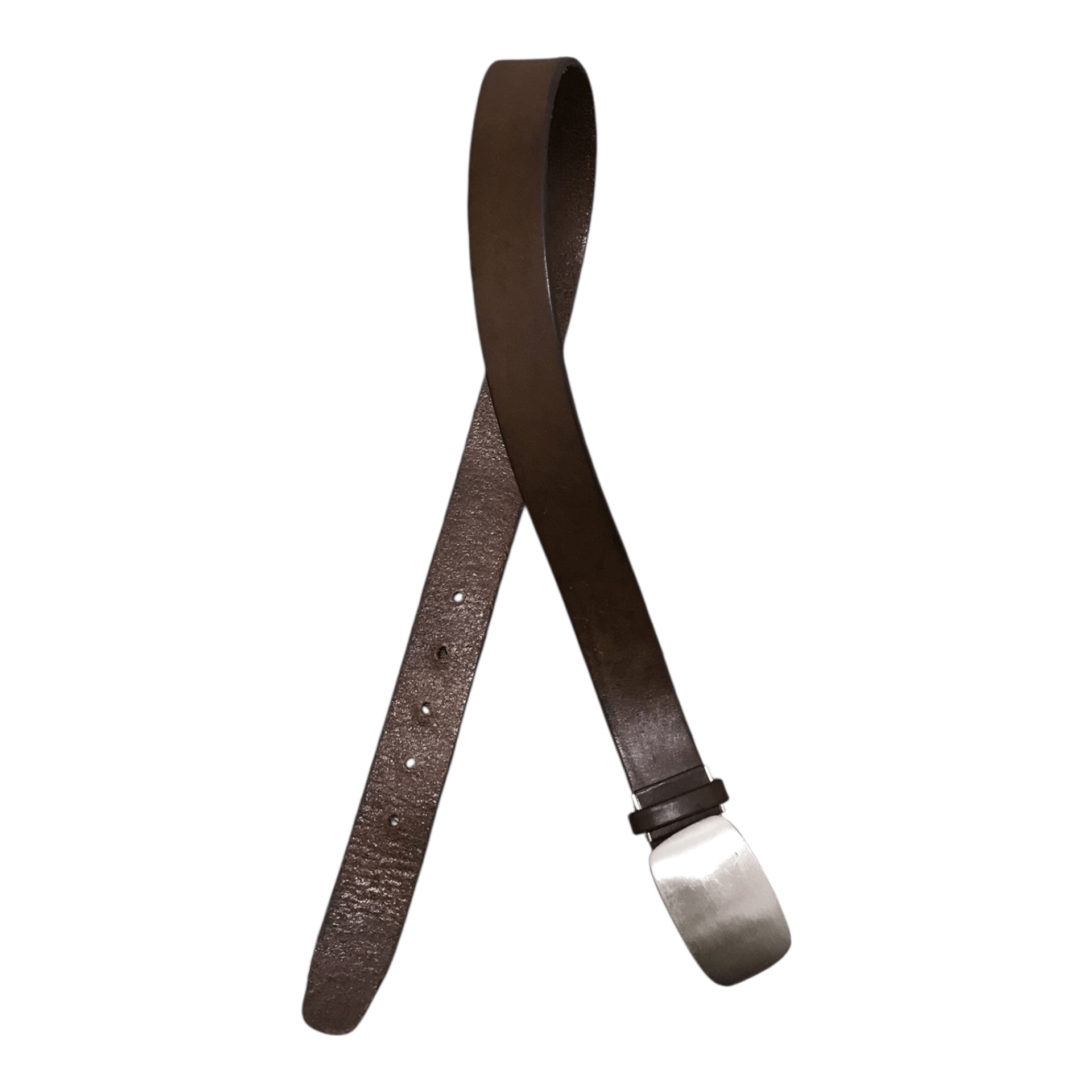Jean Paul Gaultier Silver Leather Belt