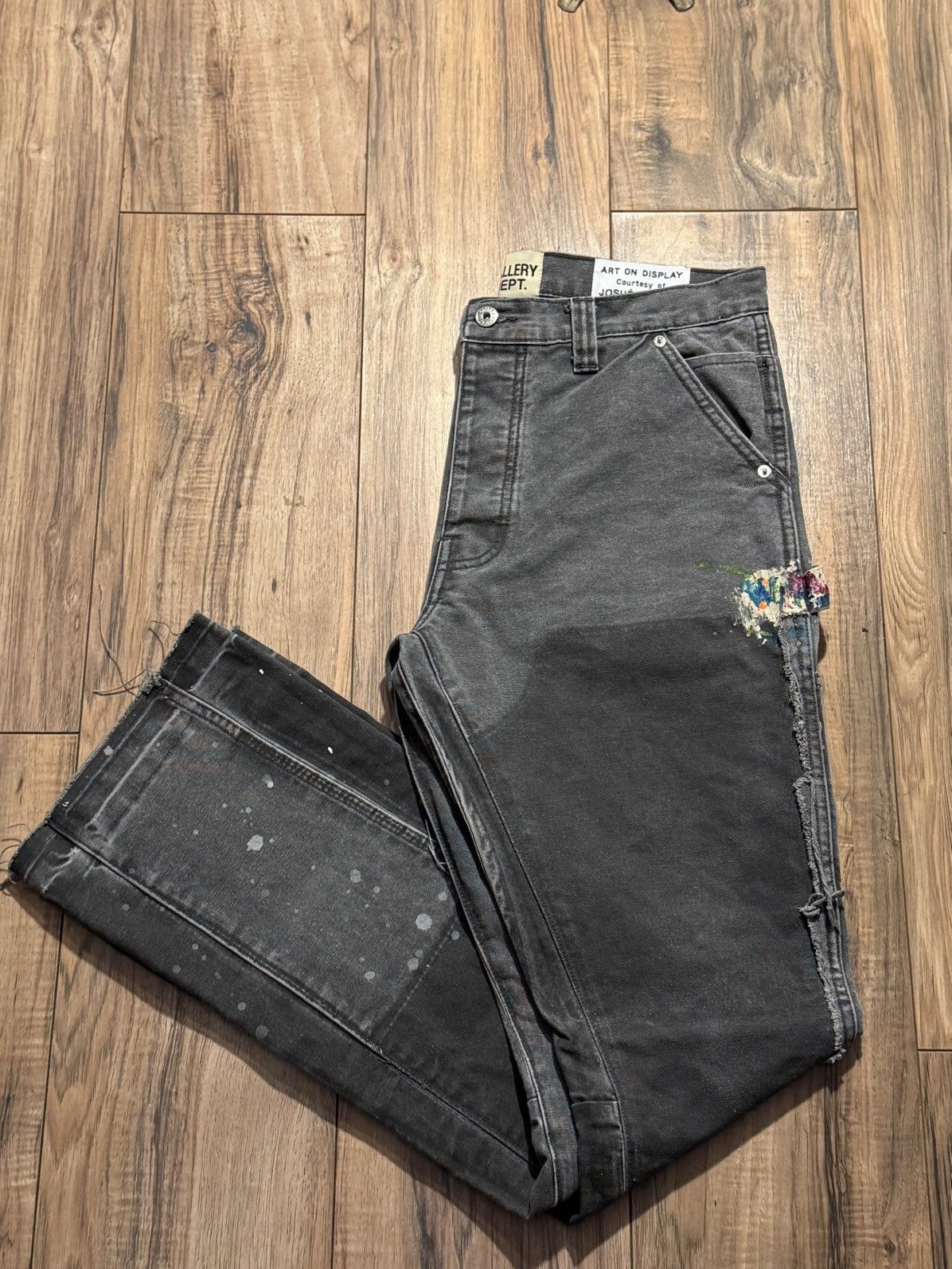 Gallery Dept. Gallery dept LA FLARE CARPENTER CHARCOAL PANTS Size US 32 / EU 48 - 16 Thumbnail