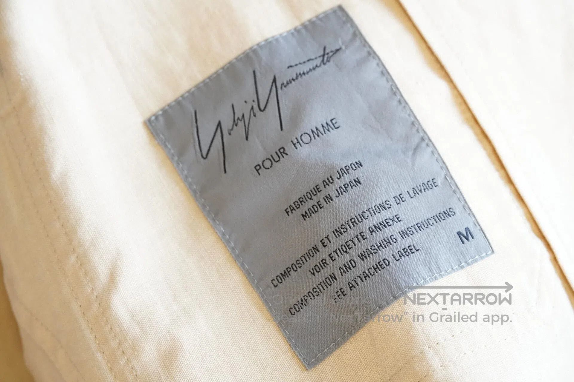 Yohji Yamamoto Yohji Yamamoto 94SS Linen Jacket. Size US M / EU 48-50 / 2 - 4 Thumbnail