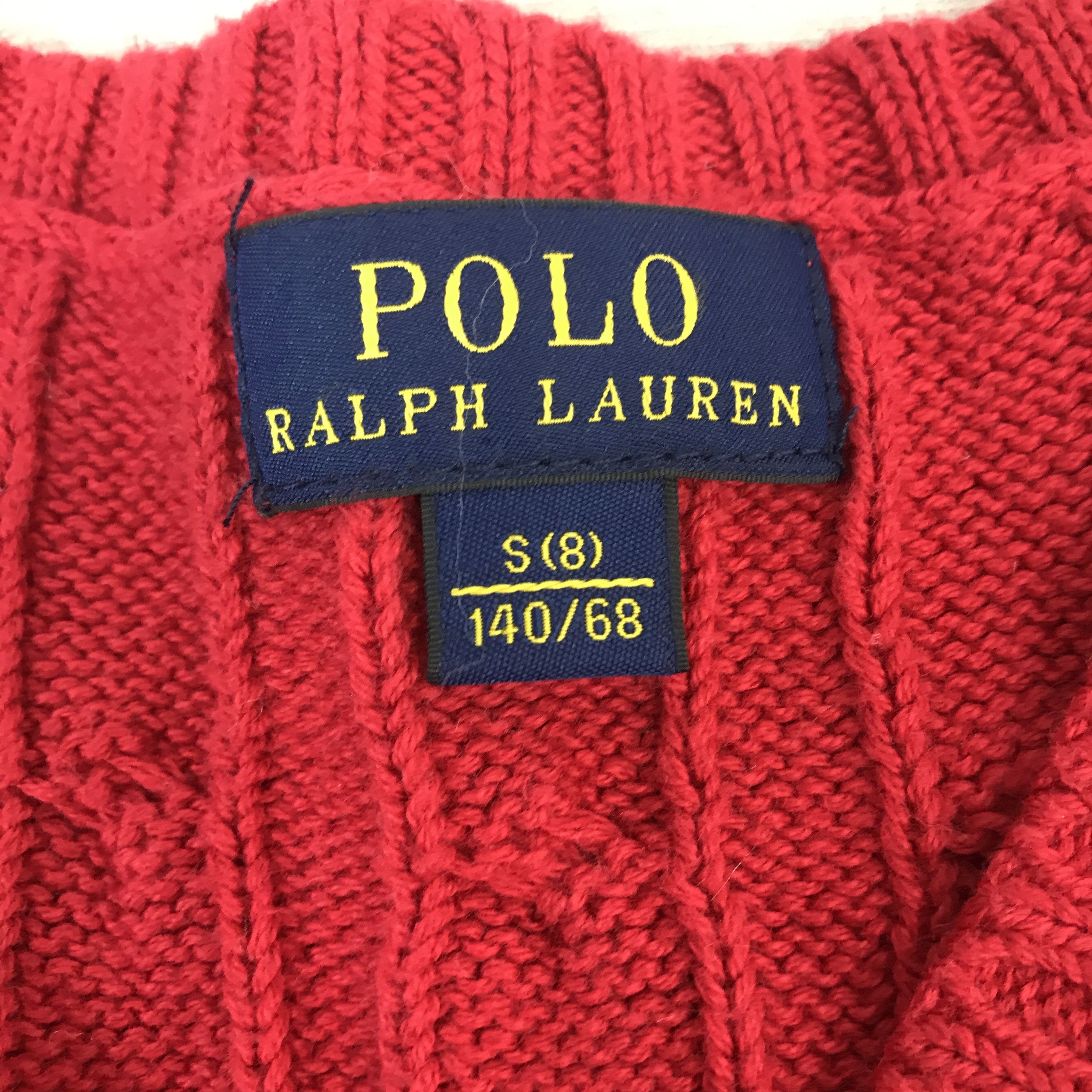 Polo Ralph Lauren × Vintage Vintage Polo Ralph Lauren knitwear vest Jacket Size US S / EU 44-46 / 1 - 5 Thumbnail