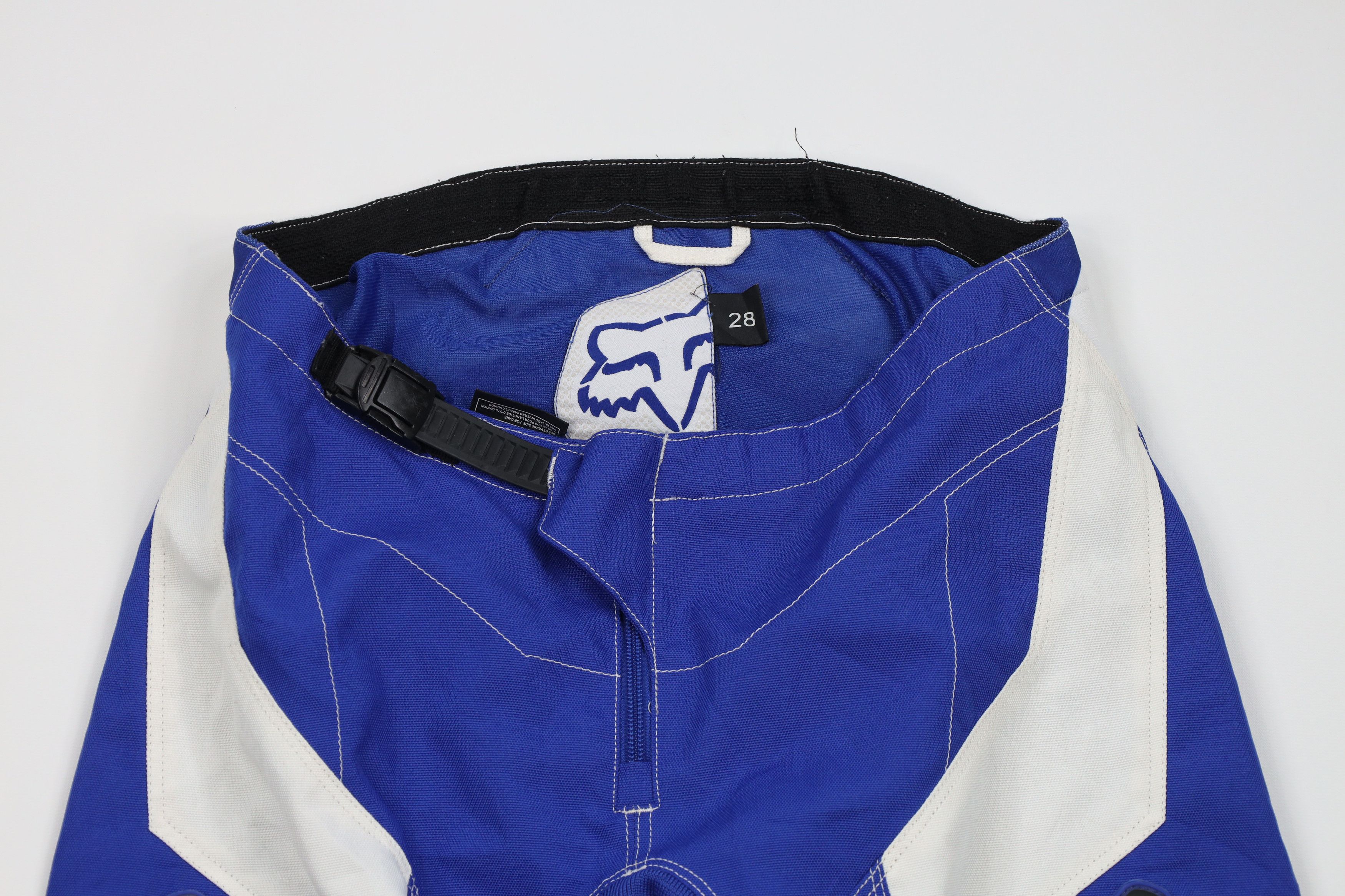 Fox Racing × Vintage Vintage Fox Racing Motocross Racing Dirt Bike Pants Blue Size US 28 / EU 44 - 2 Thumbnail