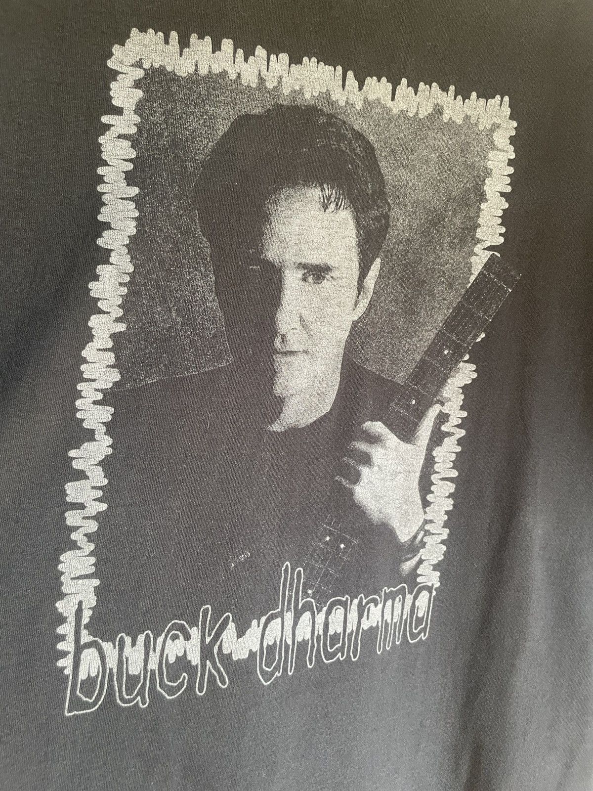 Band Tees Vintage 90s Buck Dharma Photo Tee Size US XL / EU 56 / 4 - 2 Thumbnail